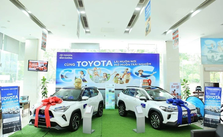 Khám phá sự kiện lái thử các mẫu xe Toyota Cross