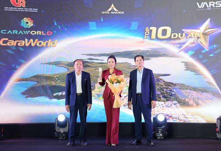 CaraWorld Cam Ranh được vinh danh trong Top 10 dự án nổi bật, hấp dẫn nhất thị trường bất động sản