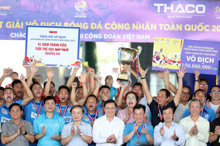 Giải bóng đá công nhân, viên chức Việt Nam 2024: Mùa giải thứ hai với nhiều nét mới