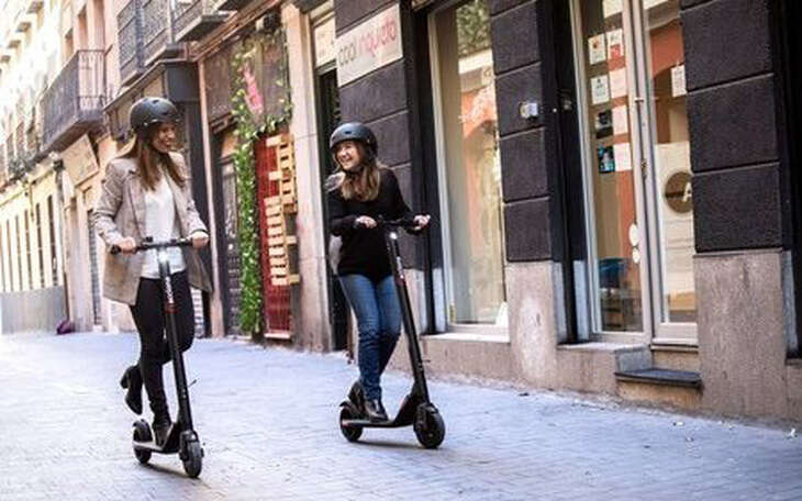 Xe scooter điện bị cấm ở Madrid