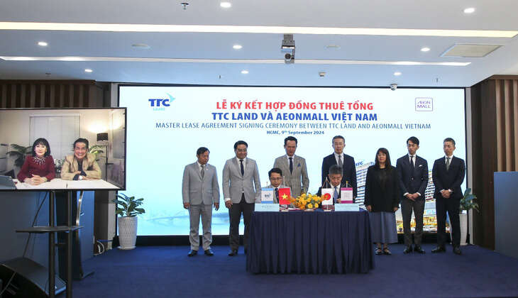 TTC Land và AeonMall Việt Nam ký hợp đồng thuê tổng dự án tại Đà Nẵng