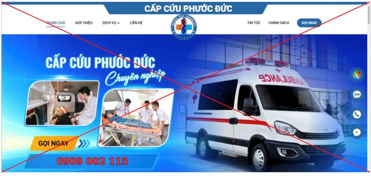 Quảng cáo là 'tốp đầu vận chuyển cấp cứu', kiểm tra lòi ra cơ sở không phép