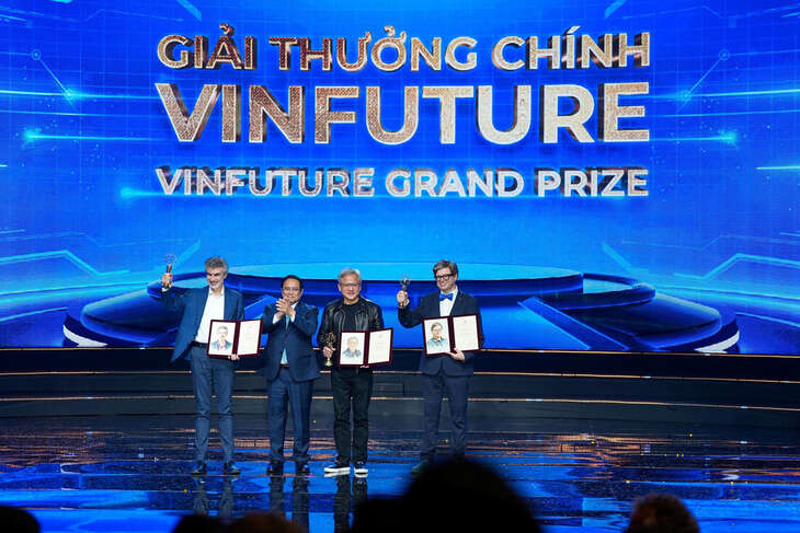 VinFuture tiếp thêm động lực theo đuổi khoa học cho nhà nghiên cứu trẻ