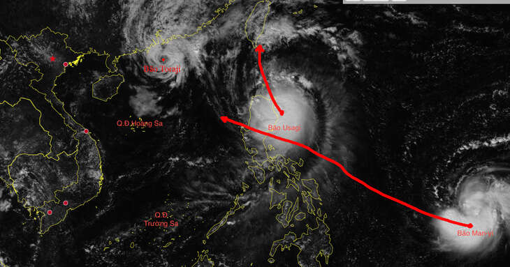 Bão Man-yi rất mạnh, khả năng vào Biển Đông ngày 18-11