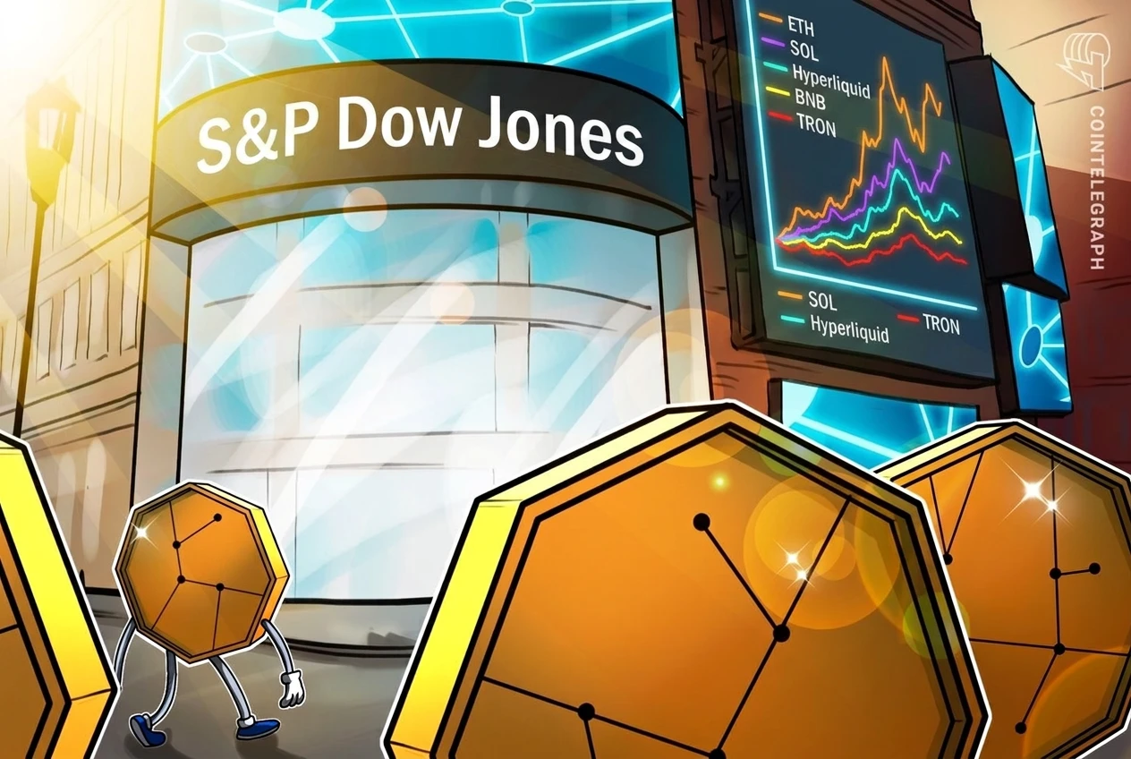 S&P launches blockchain fundamentals index for digital assets 