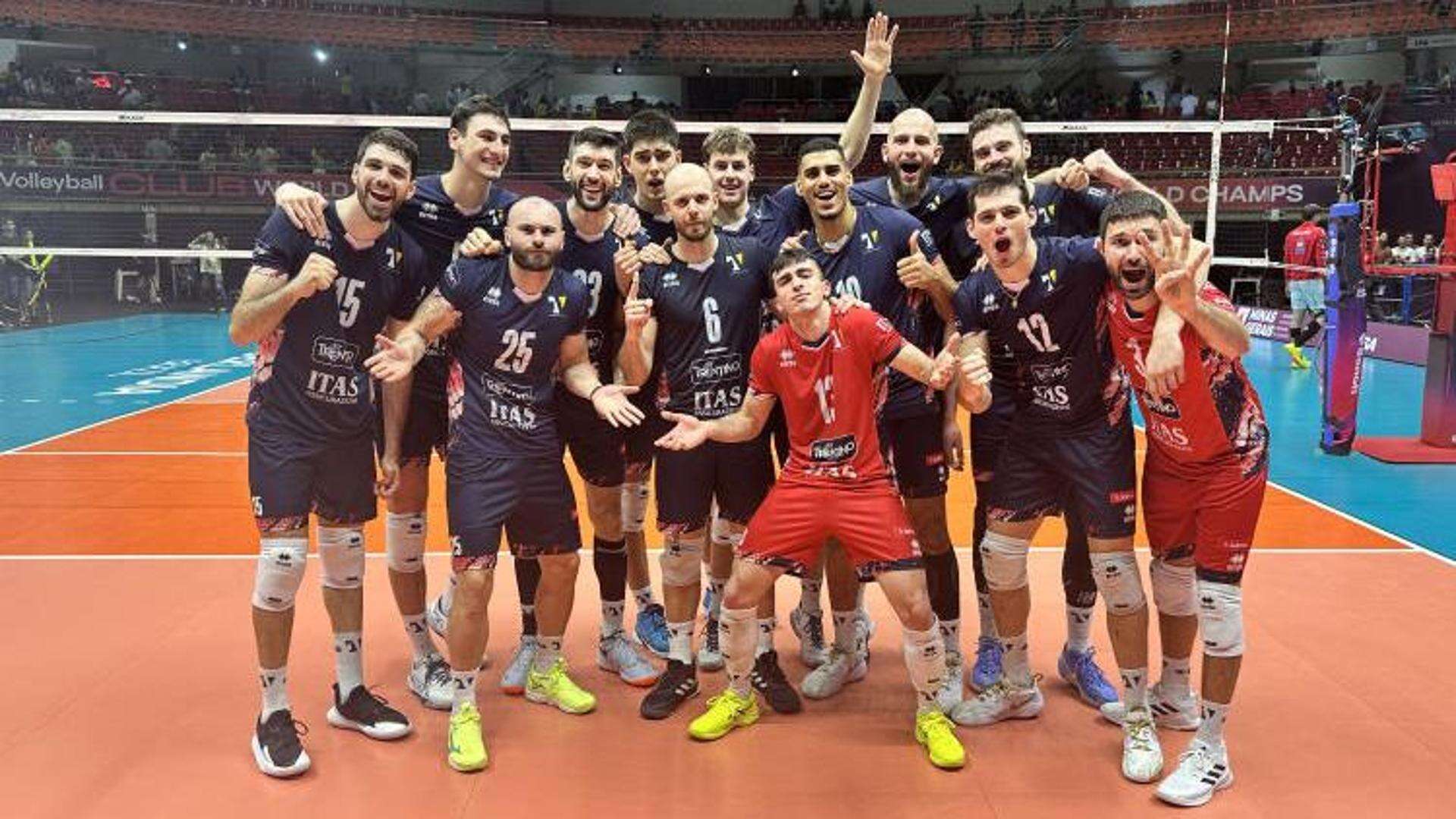 Volley maschile: al Mondiale per club Trentino in finale contro i brasiliani del Sada