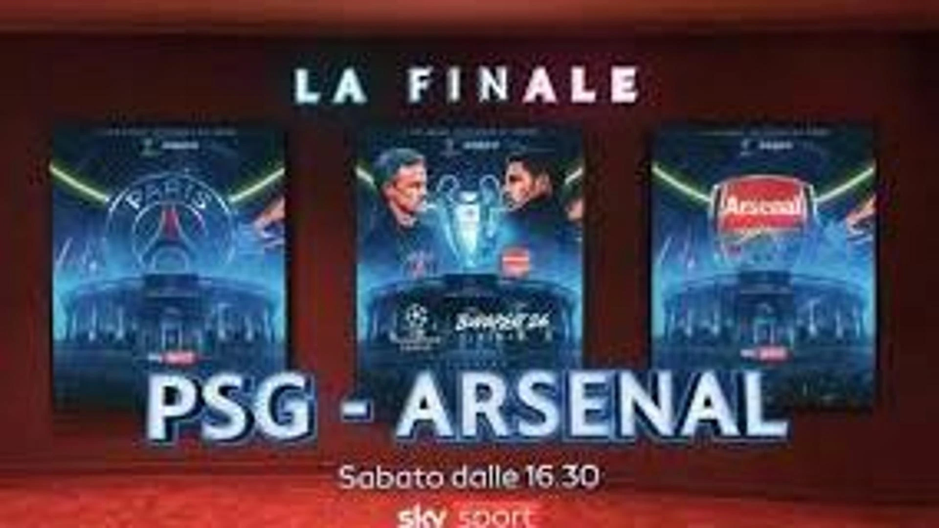 Calcio in tv: Champions League, la finale