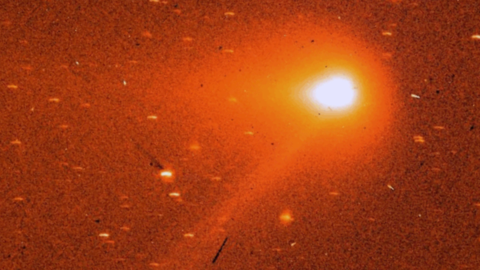 La cometa che arriva da un altro sistema stellare