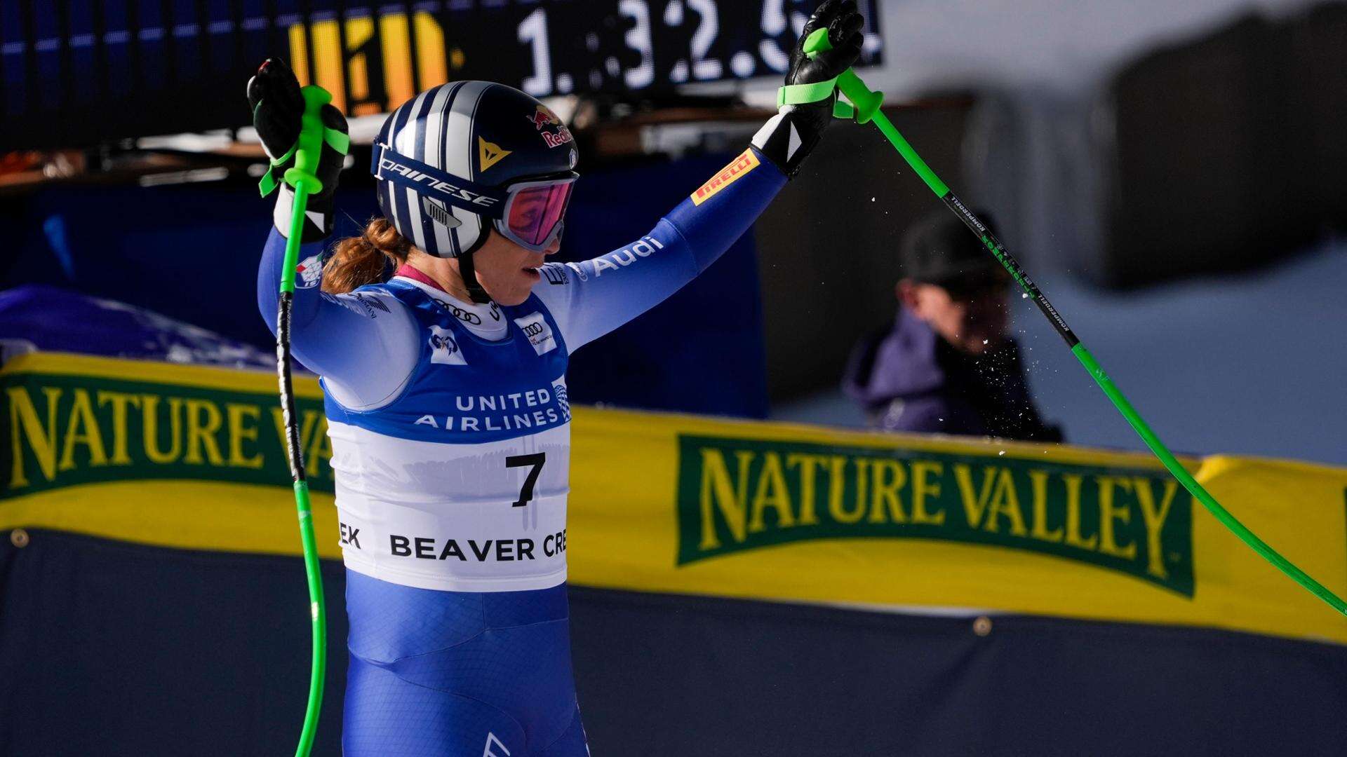 Subito podio per Gioggia, il ritorno in gara dell’azzurra porta un 2° posto nella libera di Beaver Creek