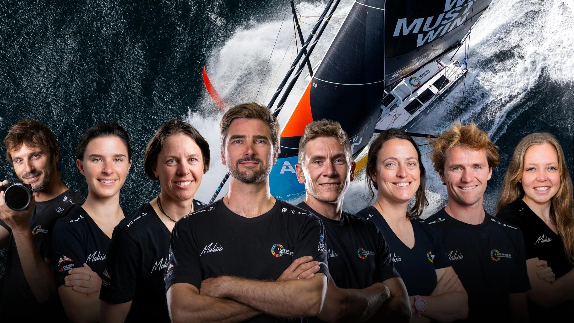 The Ocean Race Europe, Clapcich sale a bordo di Team Malizia