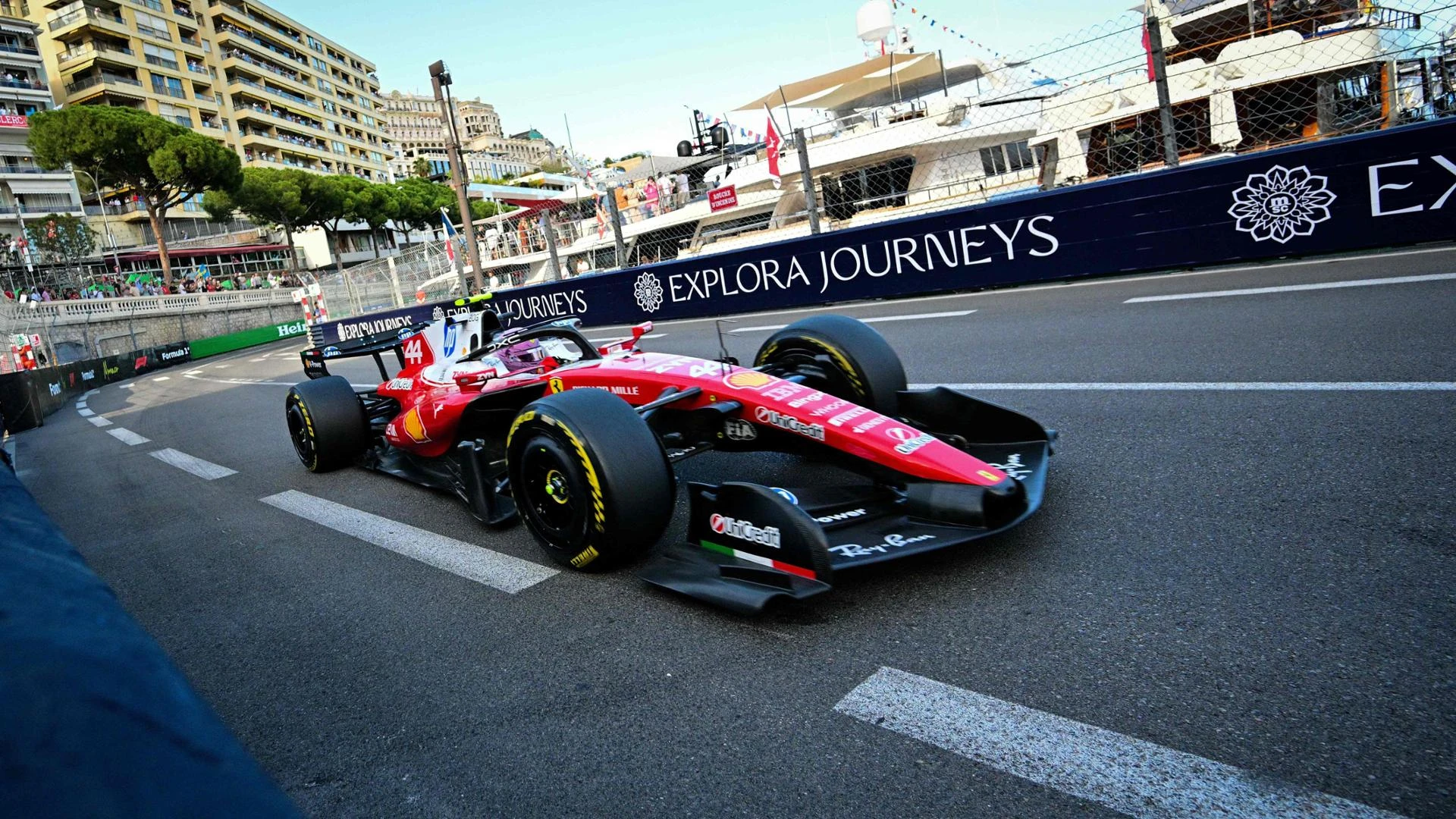 Gp Montecarlo: Hamilton vola, Leclerc a un decimo