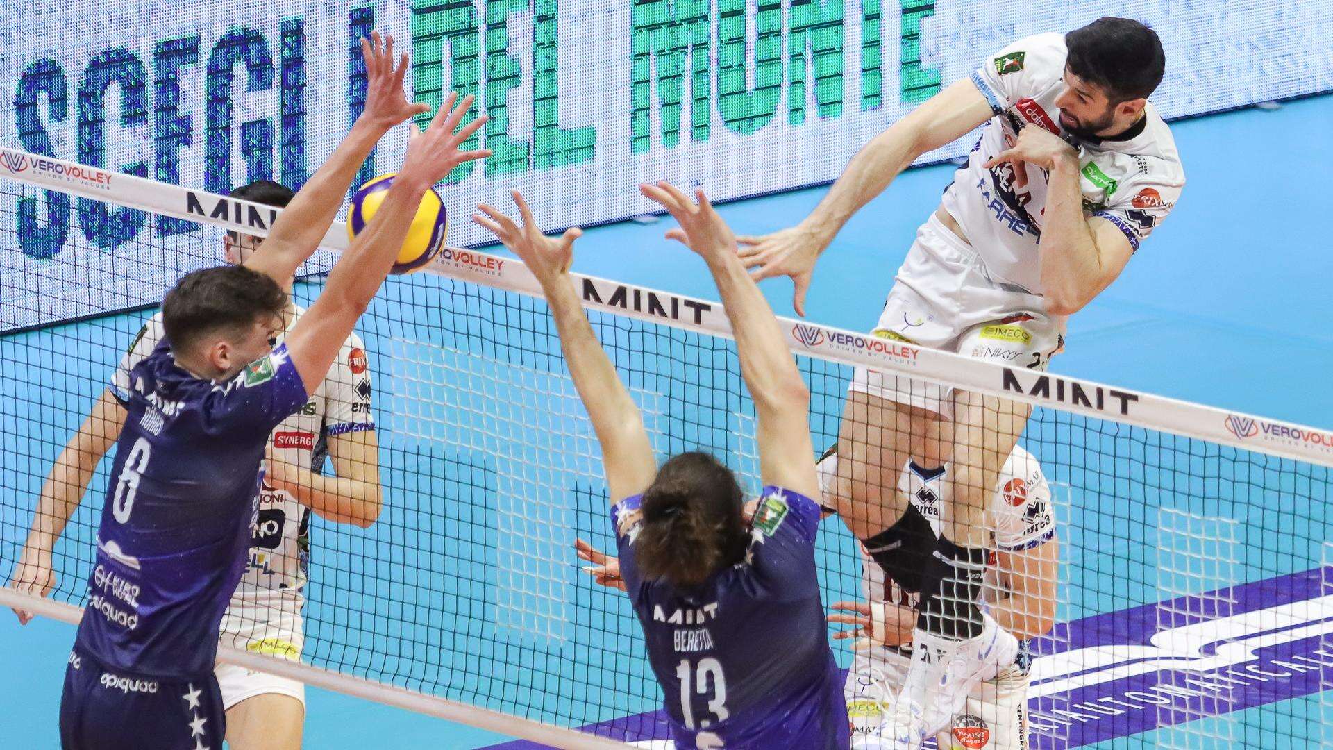 SuperLega volley maschile: Trento e Cisterna vincono negli anticipi del sabato, Monza è ultima