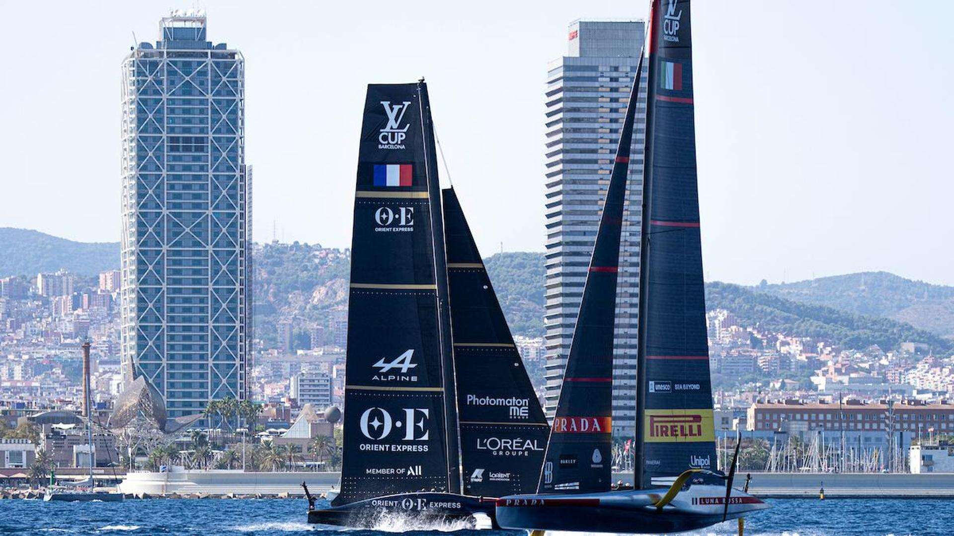 America’s Cup, LVC: primo punto per Luna Rossa, sorpresa Francia