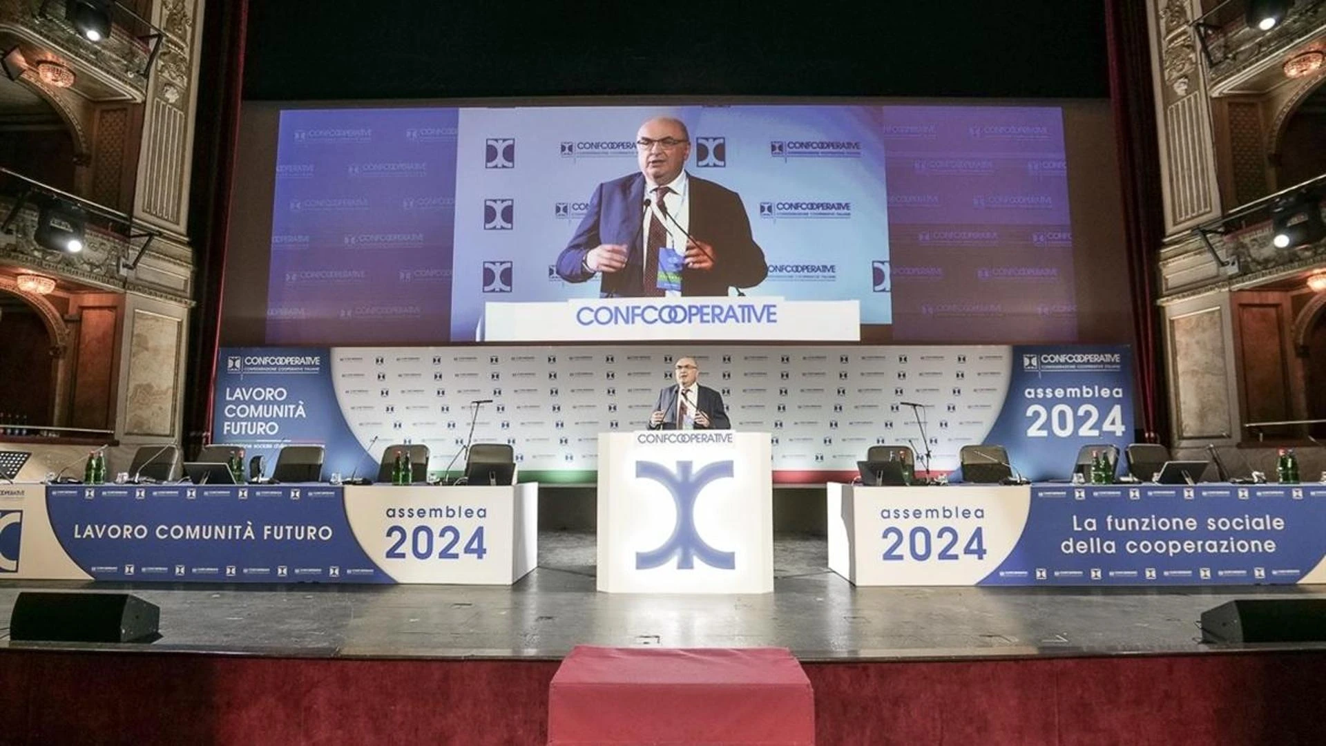 Maurizio Gardini confermato alla presidenza di Confcooperative