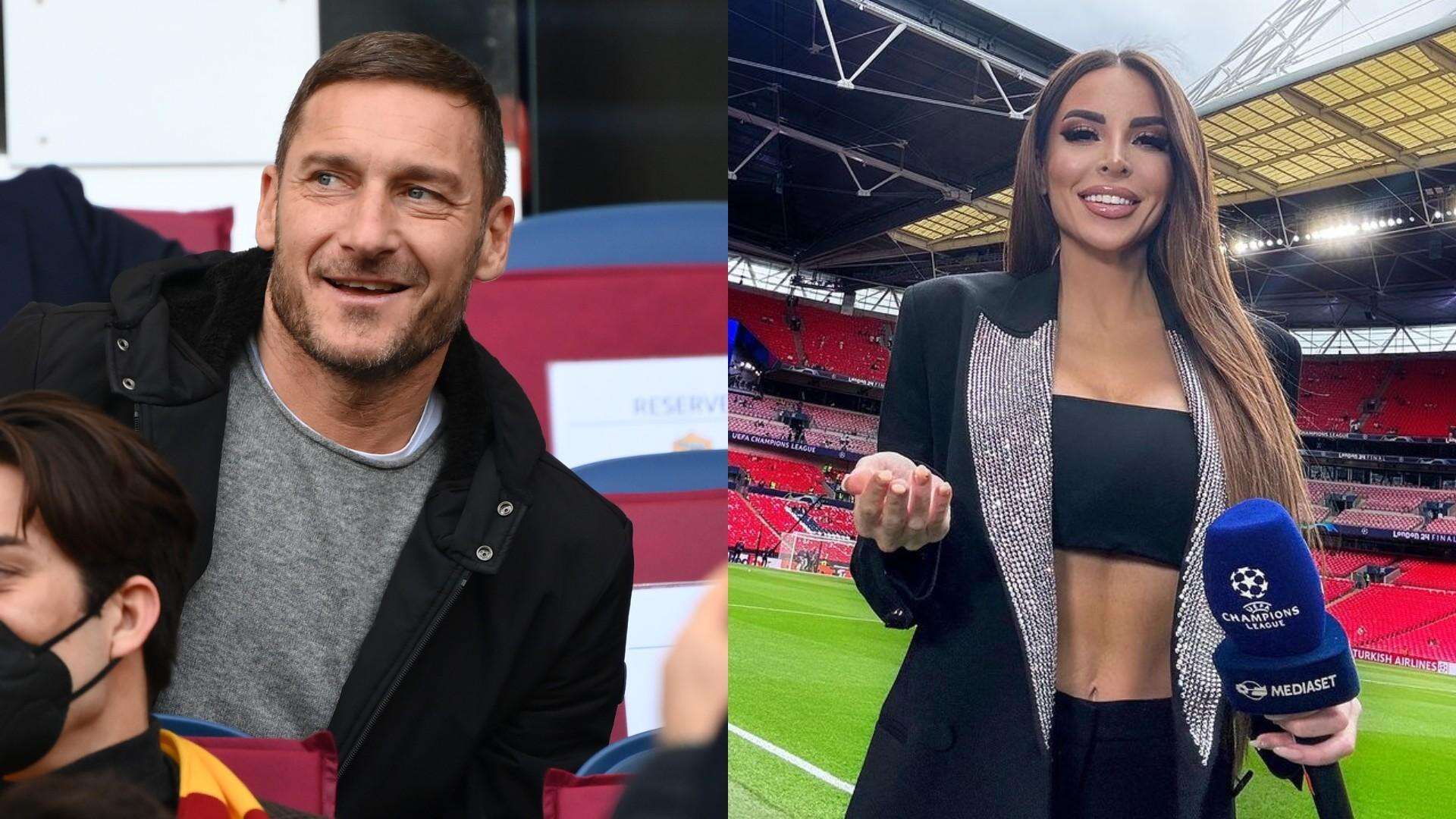 Totti paparazzato con Marialuisa Jacobelli in un hotel a Roma. Lei conferma: “Sì, c’è una liason”