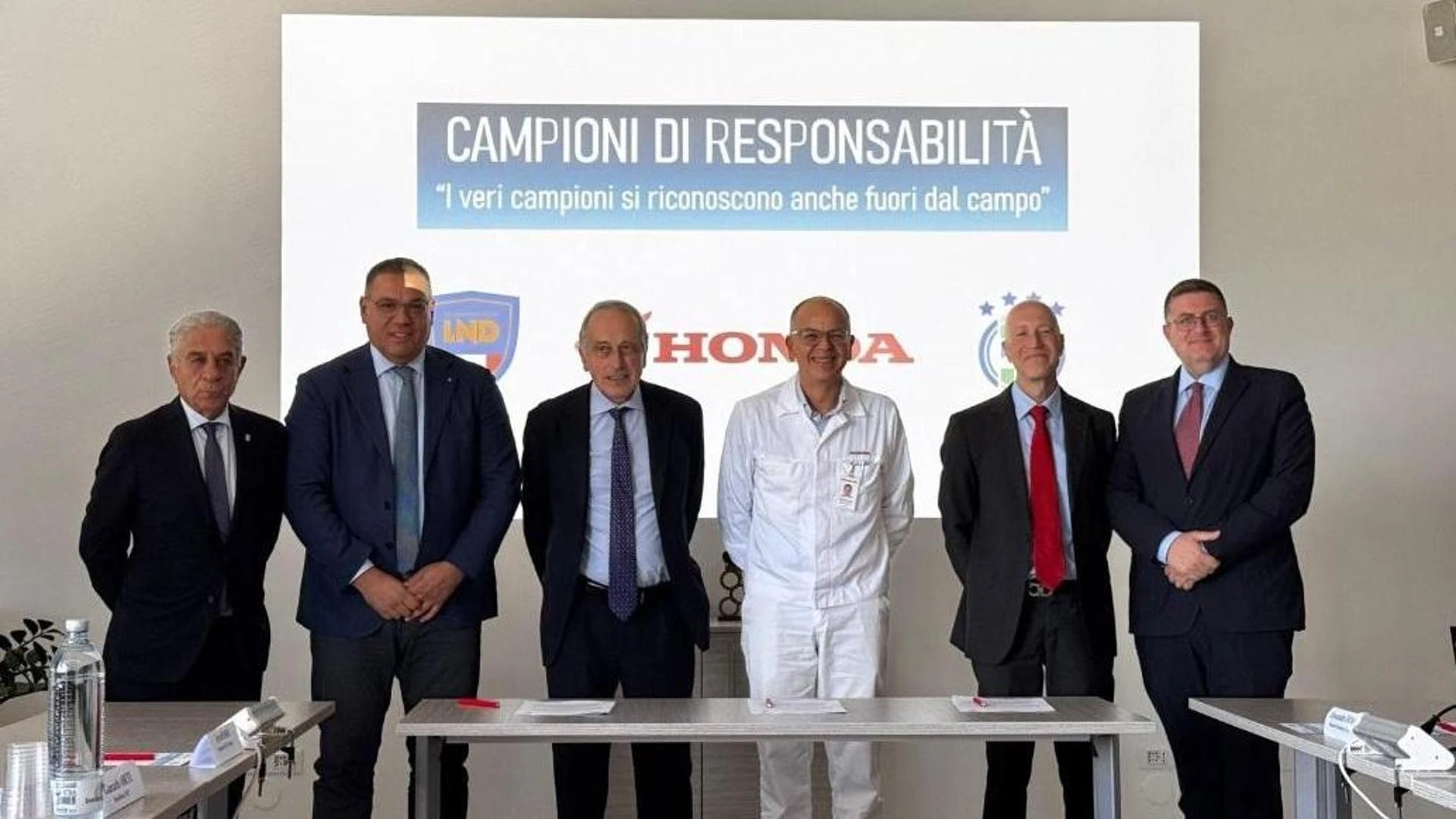 Honda Italia e Lega Nazionale Dilettanti insieme per educare i giovani alla sicurezza stradale.