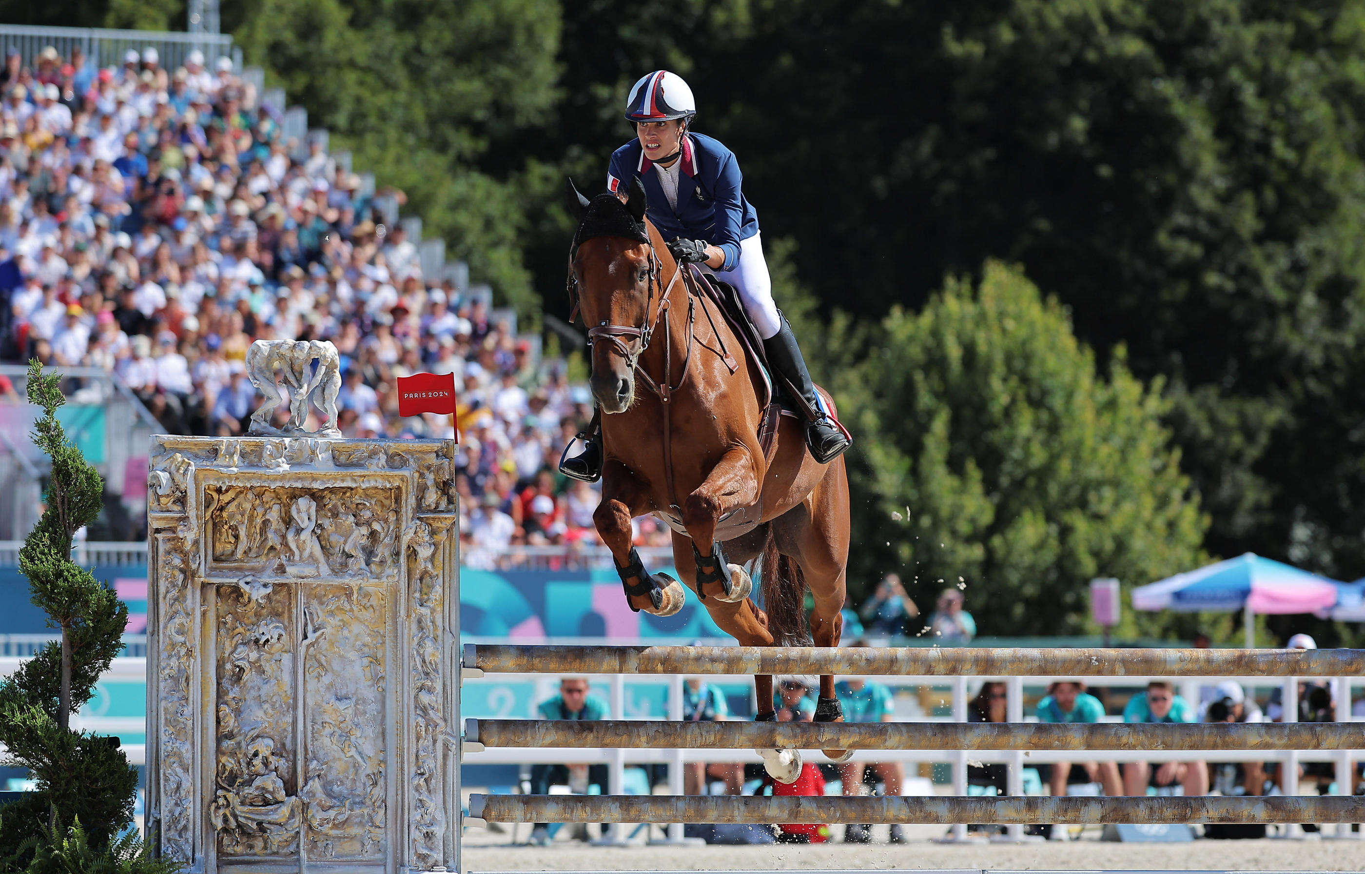 JO Paris 2024 : le cheval d’Élodie Clouvel, médaillée d’argent en pentathlon moderne, va être décoré