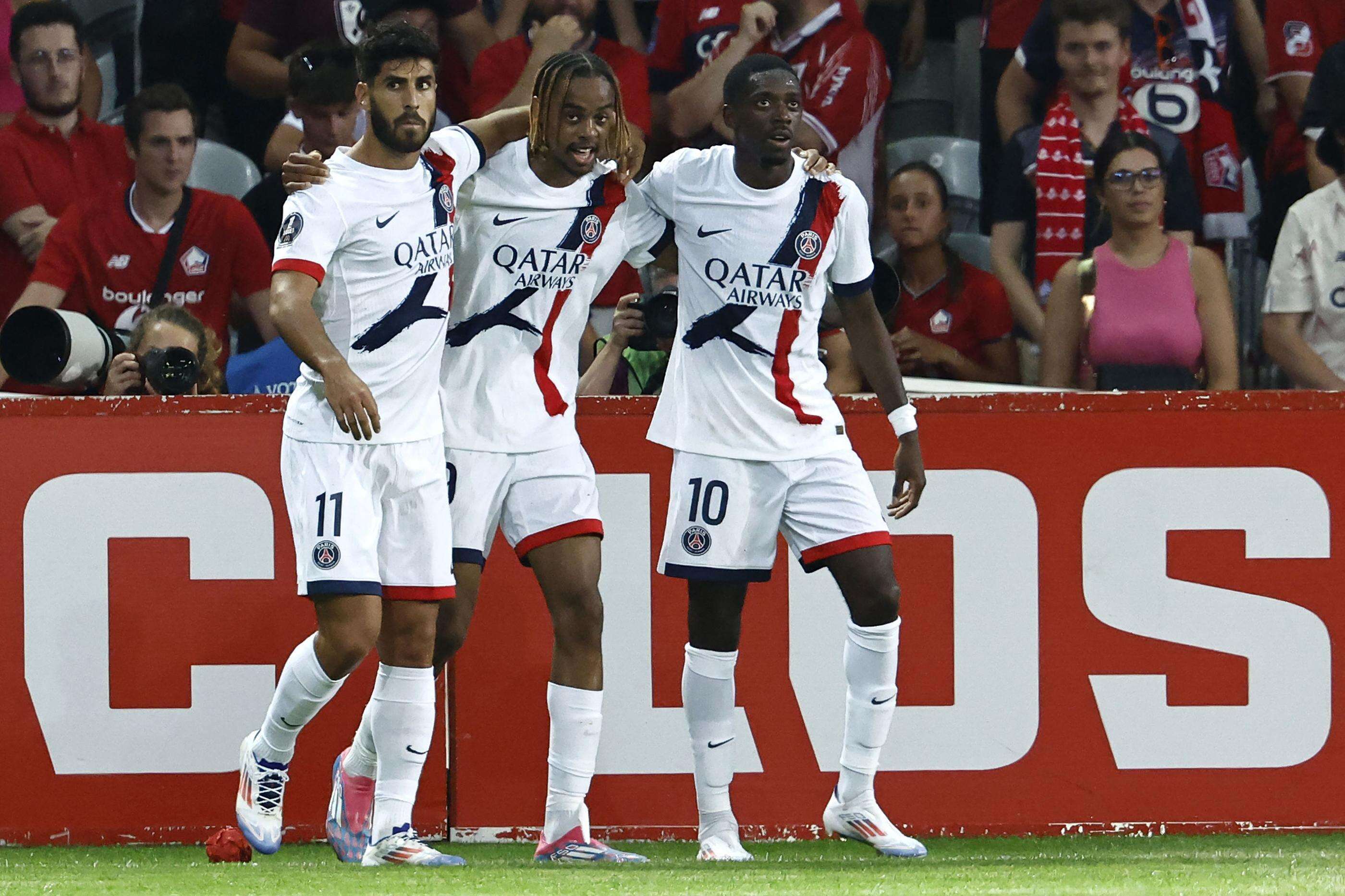 Lille-PSG (1-3) : Asensio, Barcola, Dembélé… un trio encore décisif