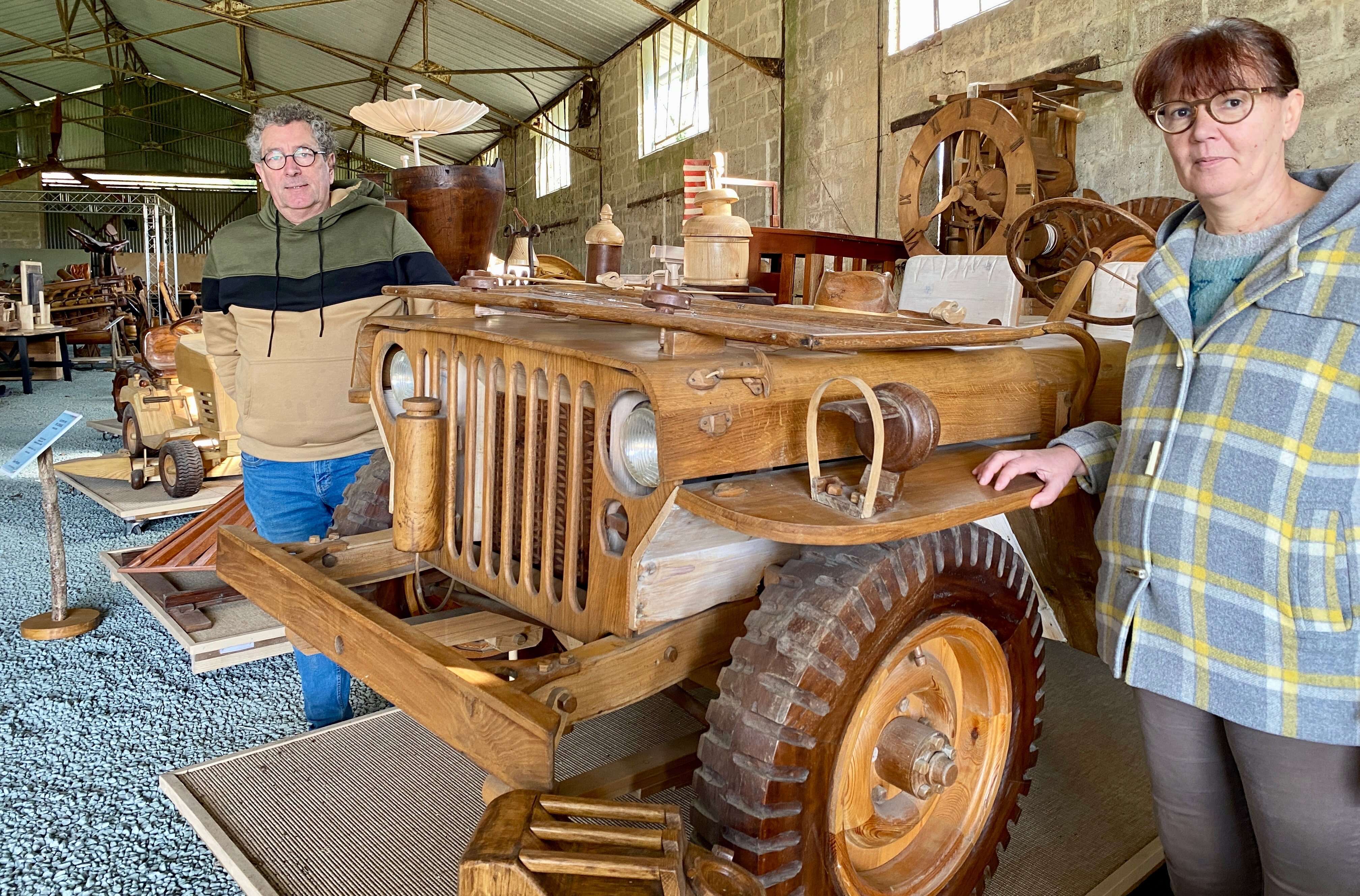 Seine-Maritime : l’étonnante collection de véhicules et d’objets en bois a retrouvé une seconde vie