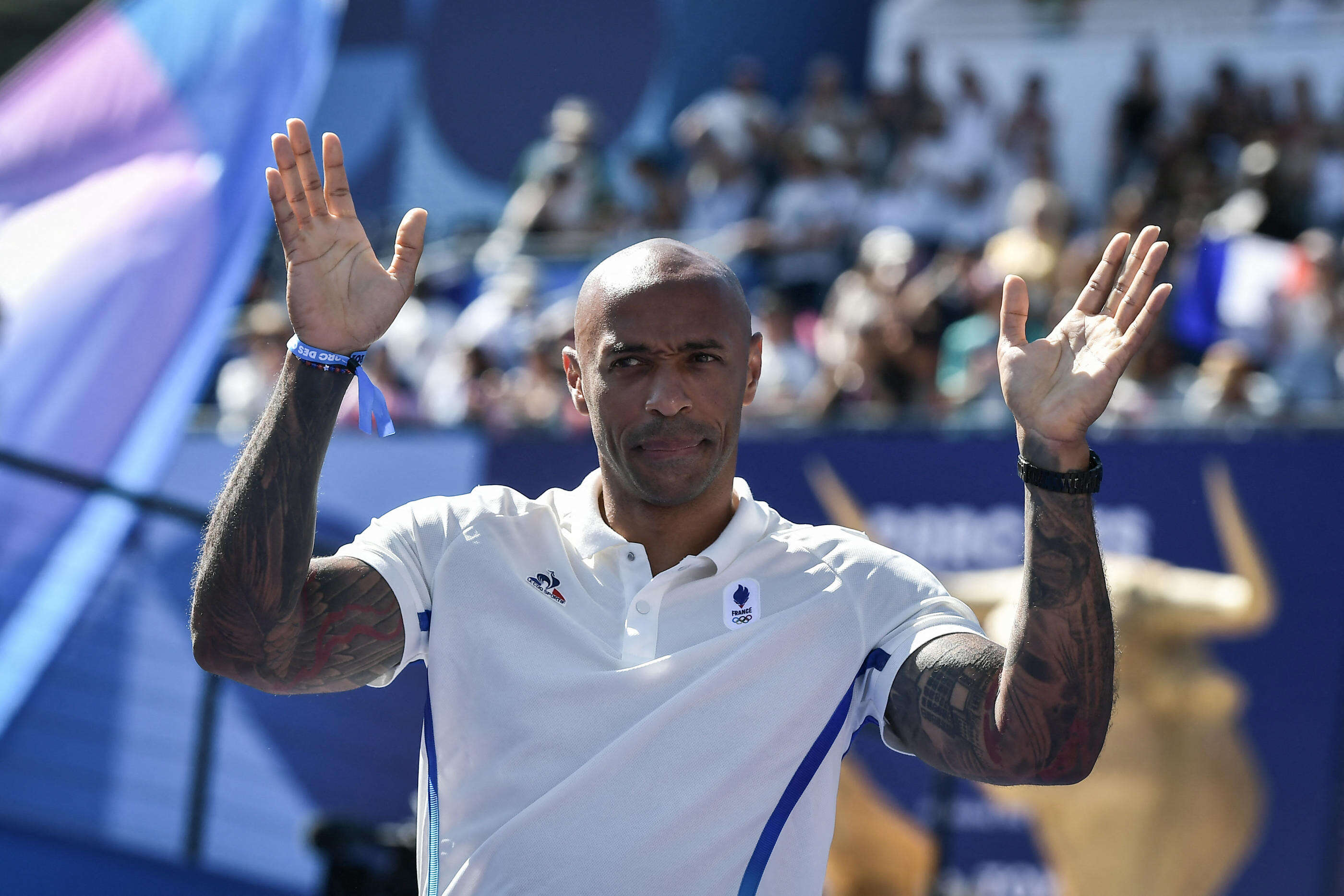 JO Paris 2024, football : quand les Bleus se moquent gentiment de Thierry Henry, privé de médaille d’argent