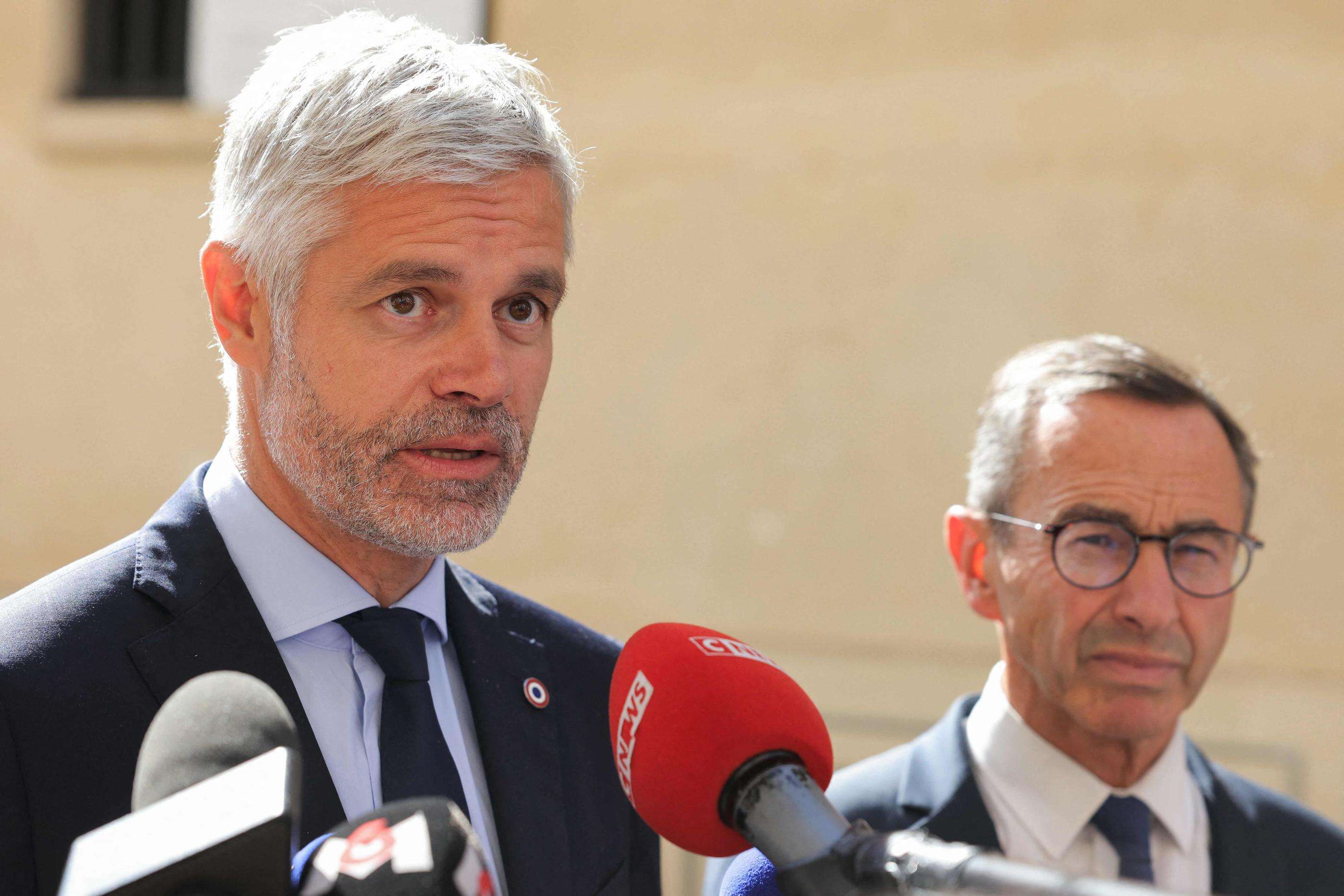 « Rien n’est décidé » : LR conditionne sa participation au gouvernement au programme de Barnier, affirme Wauquiez