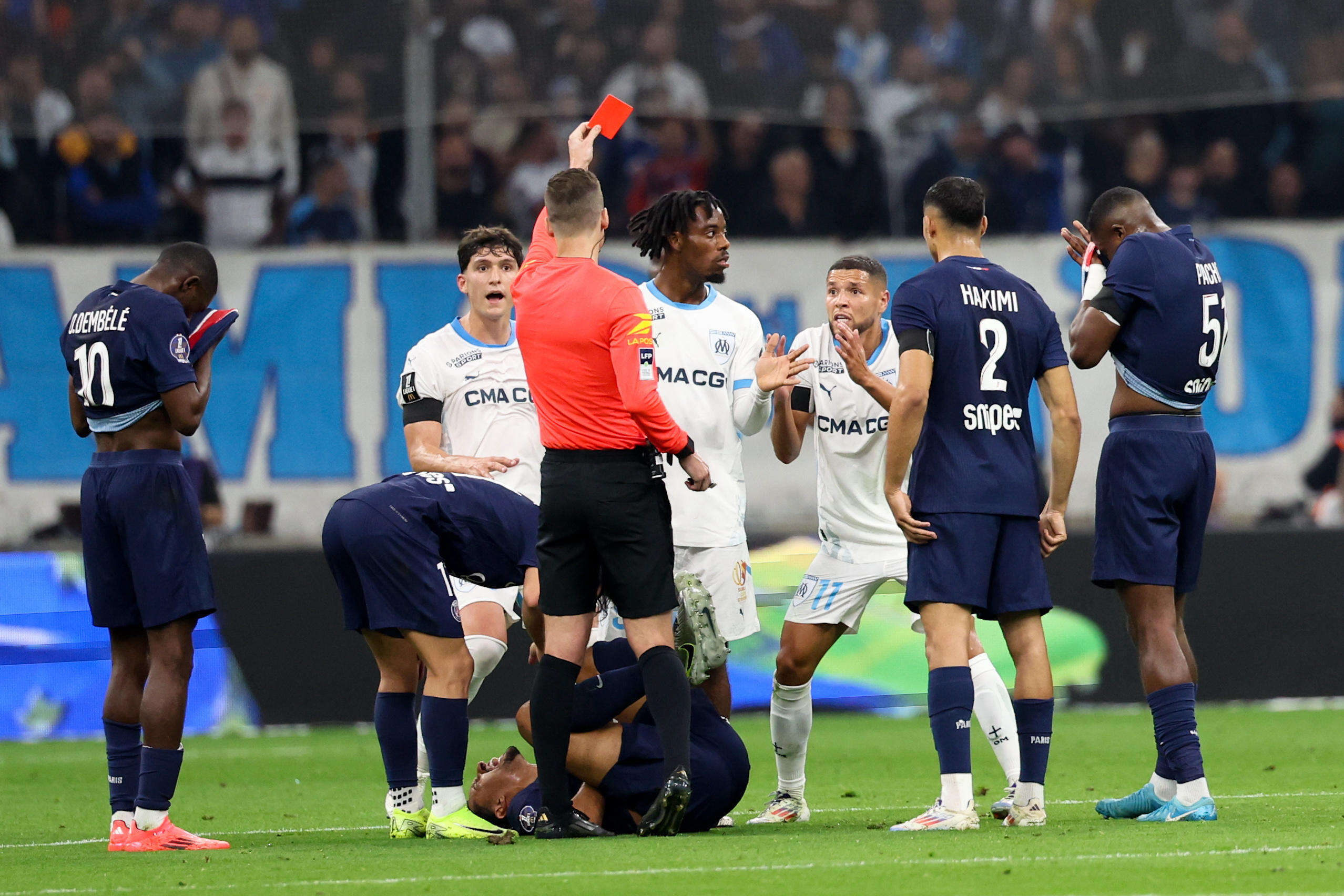 OM-PSG (0-3) : le carton rouge a-t-il vraiment gâché le clasico ?