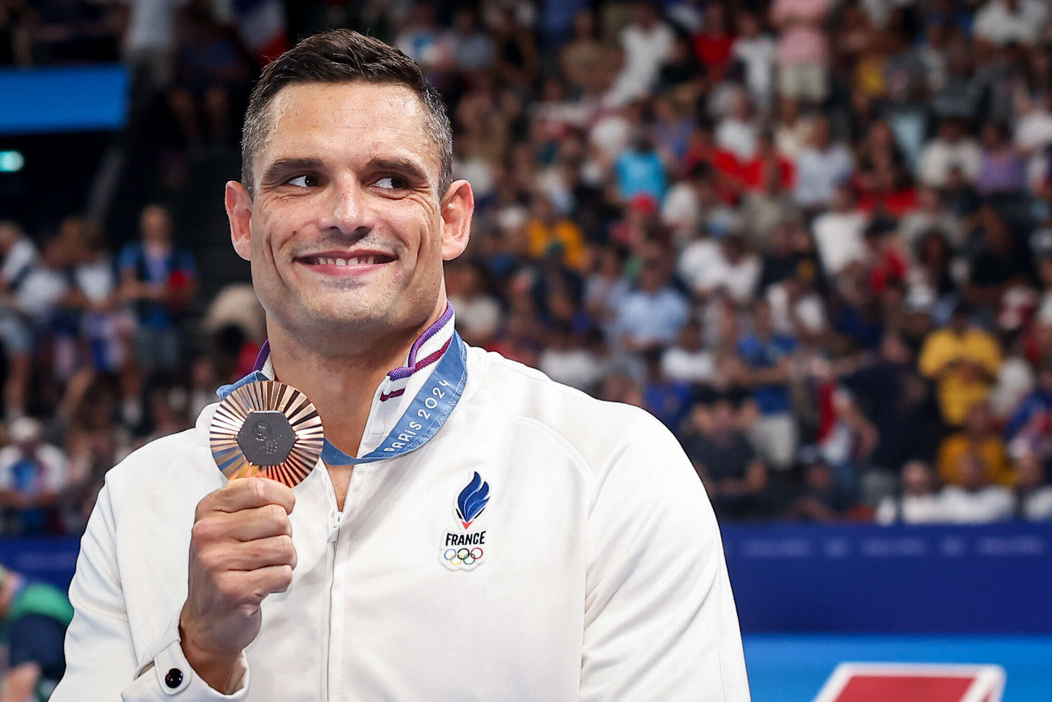 « Vous étiez fous ! » : Florent Manaudou, ému par les JO de Paris, ne ferme pas la porte à Los Angeles 2028