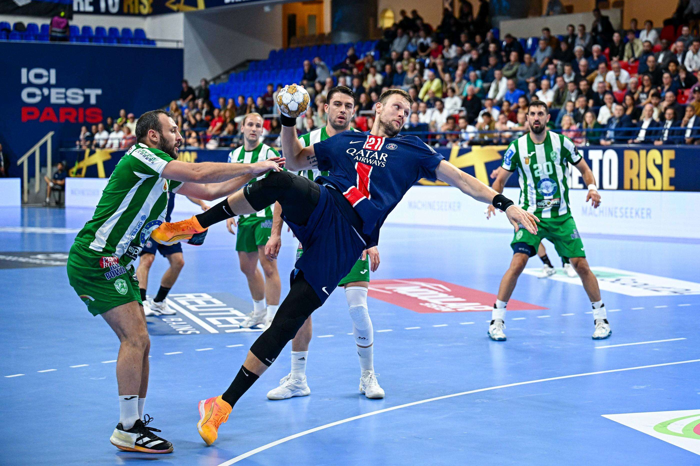 Handball : le Paris Saint-Germain lance sa campagne européenne par une victoire étriquée face à Pelister Bitola