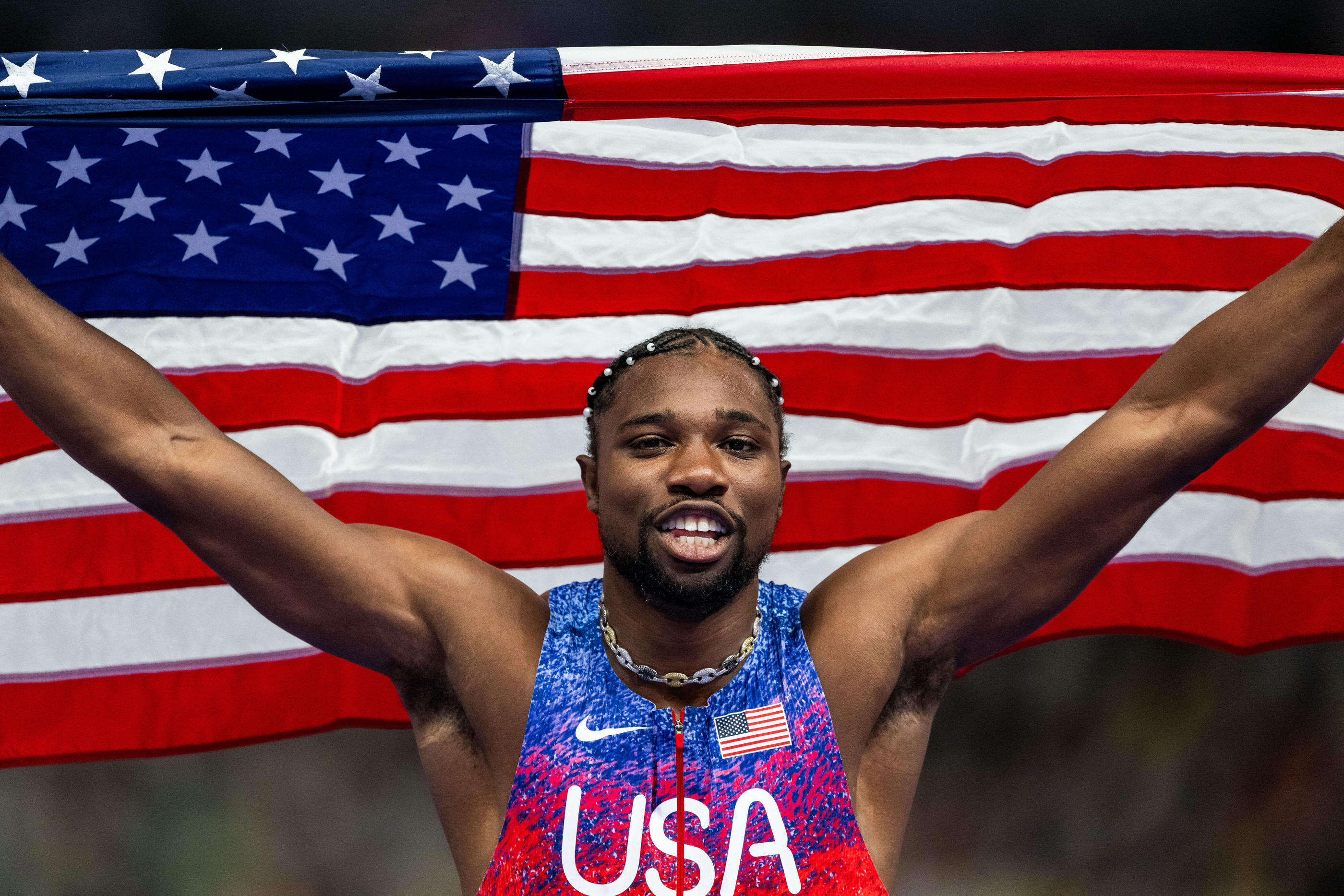 Athlétisme : la demande en mariage spectaculaire de Noah Lyles à Junelle Bromfield