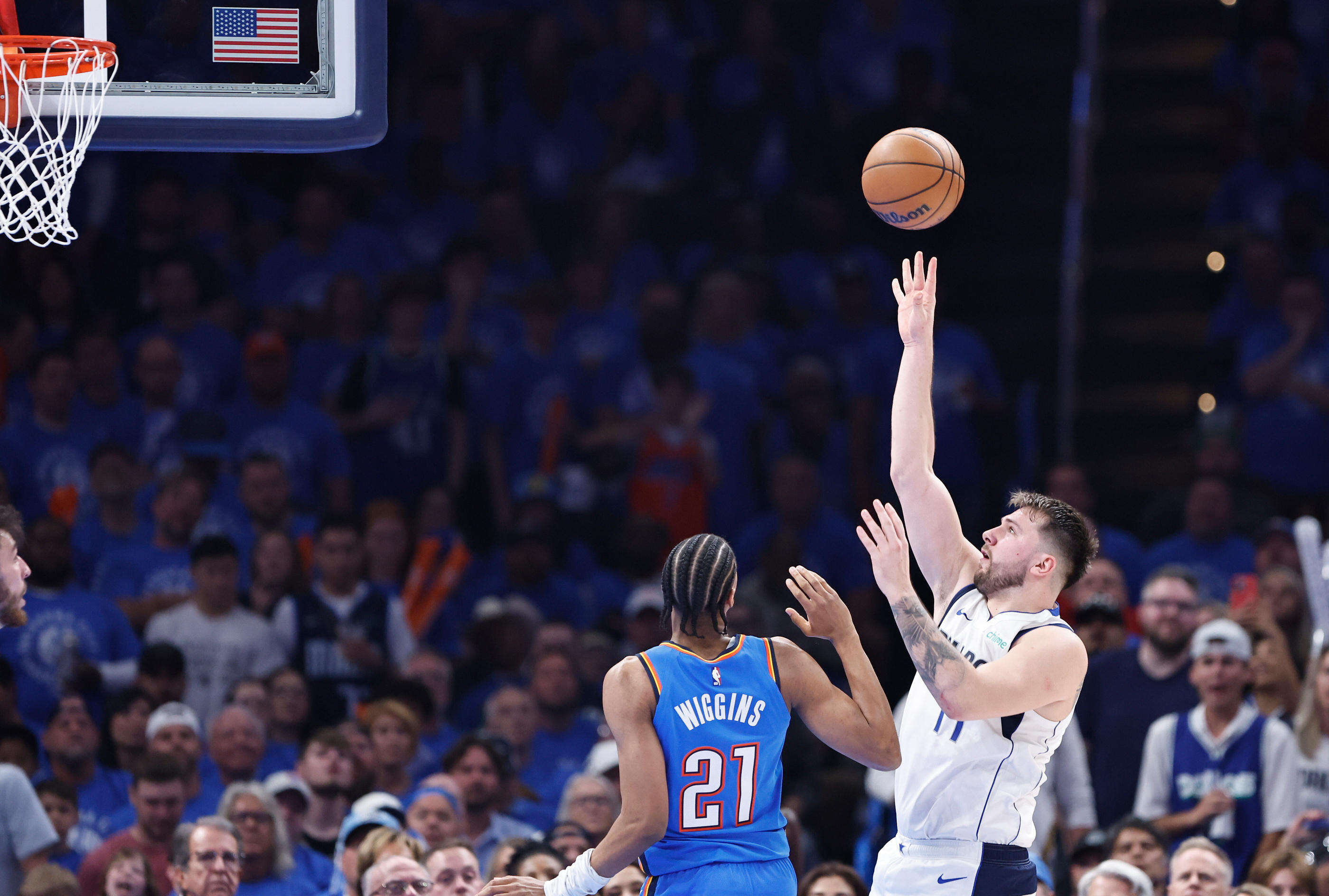 NBA : Doncic sort vainqueur de son duel face à Gilgeous-Alexander et Dallas égalise face au Thunder