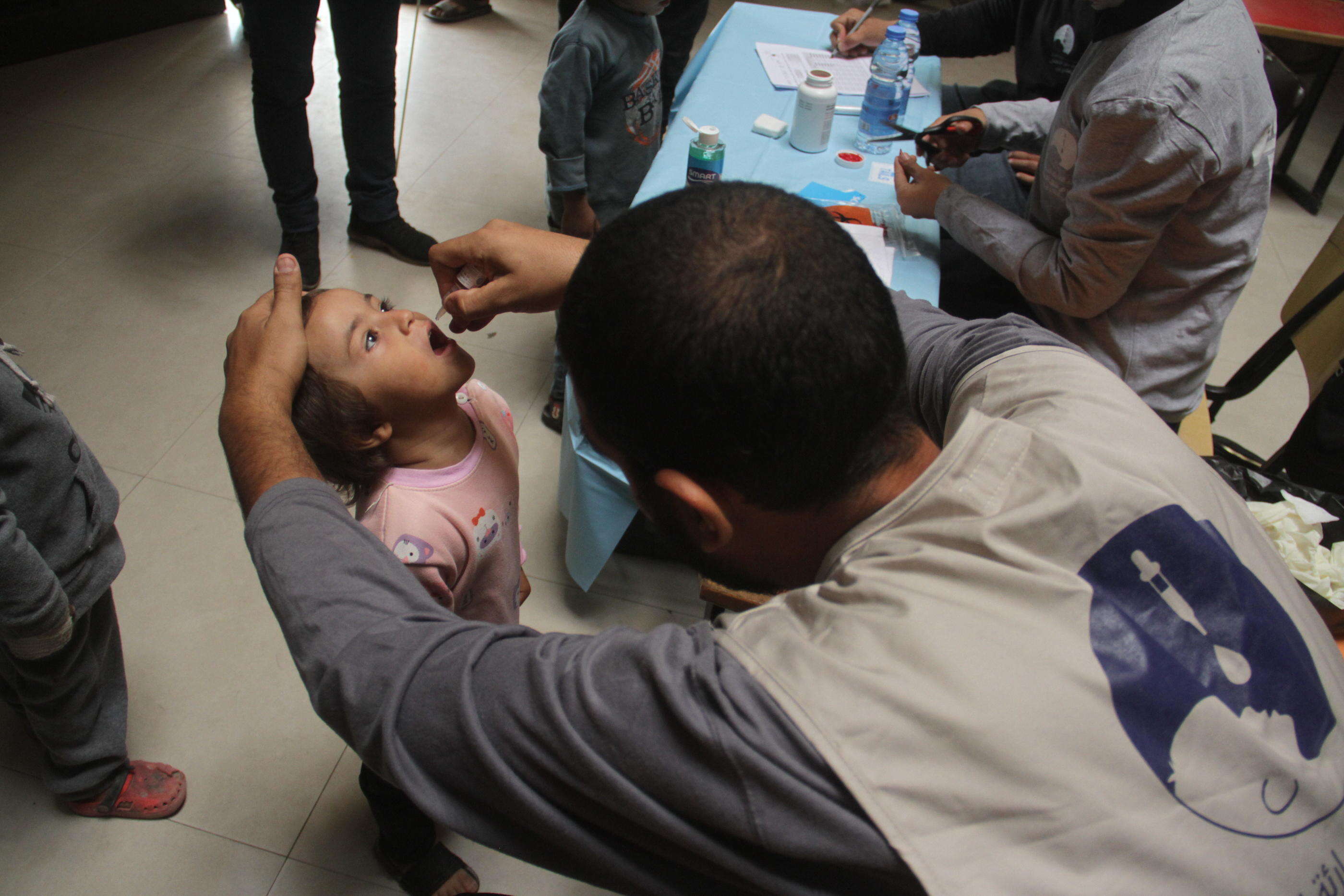 Gaza : la campagne de vaccination contre la polio prend fin, plus de 500 000 enfants vaccinés