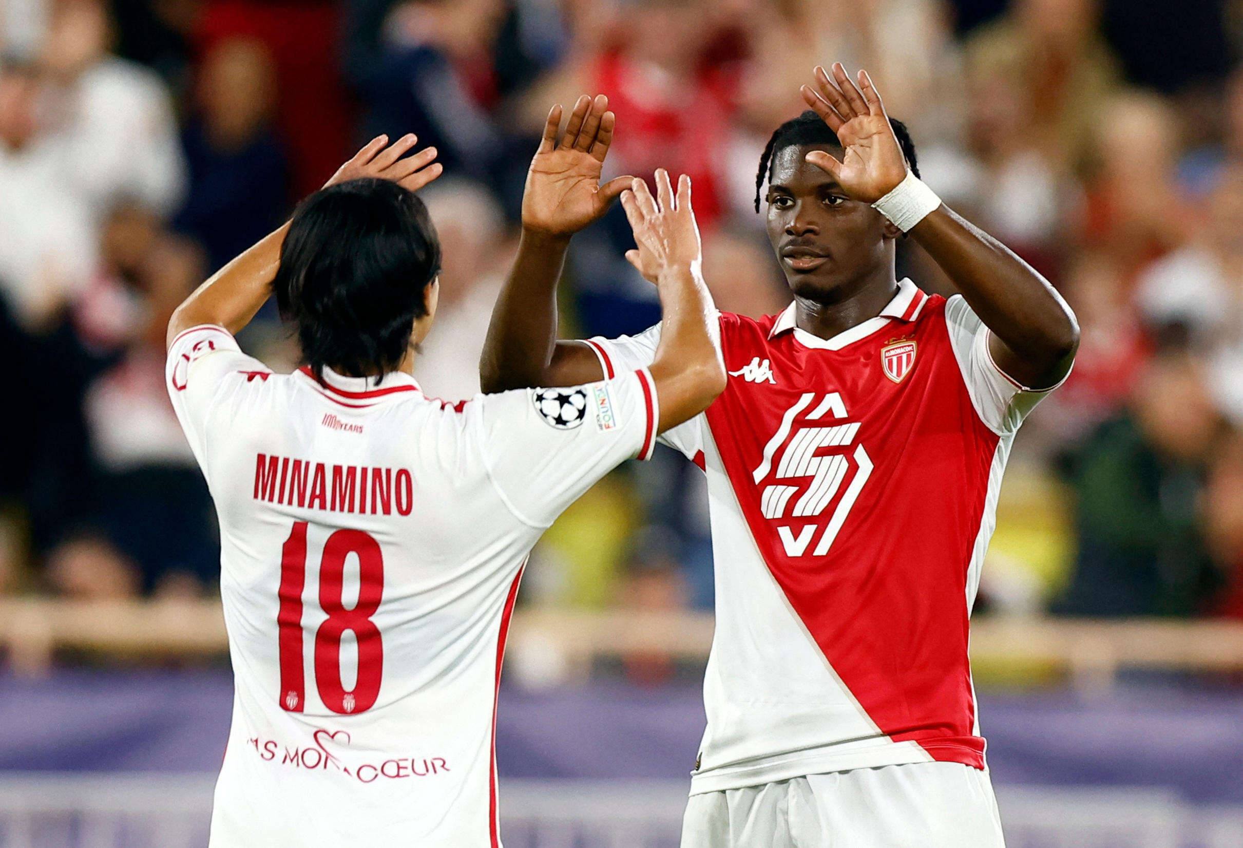 AS Monaco-Etoile Rouge (5-1) : inspirés offensivement, les Monégasques décrochent un deuxième succès en Ligue des champions