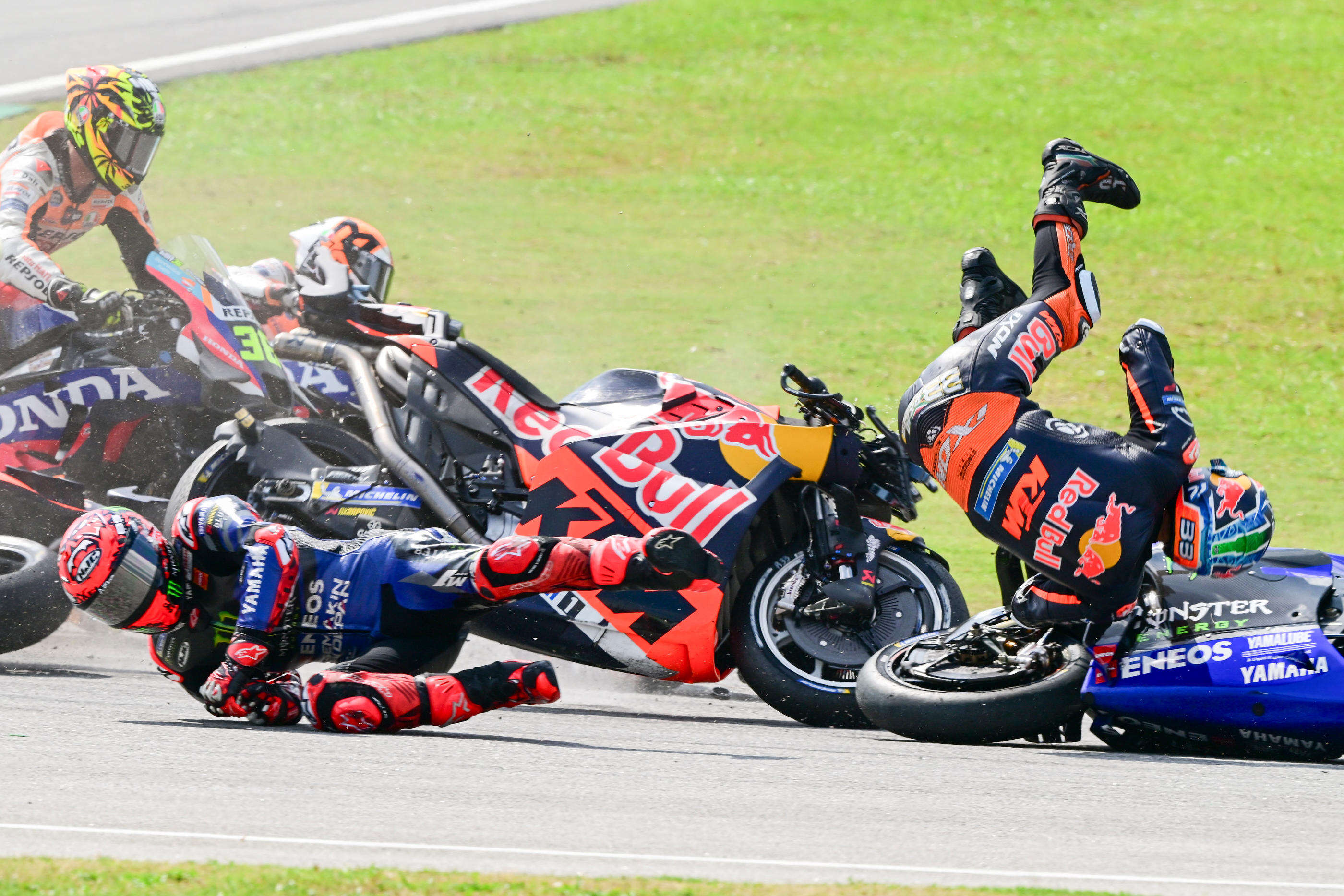 Moto GP : « J’ai eu de la chance de m’en sortir », Jack Miller miraculé après son énorme crash en Malaisie