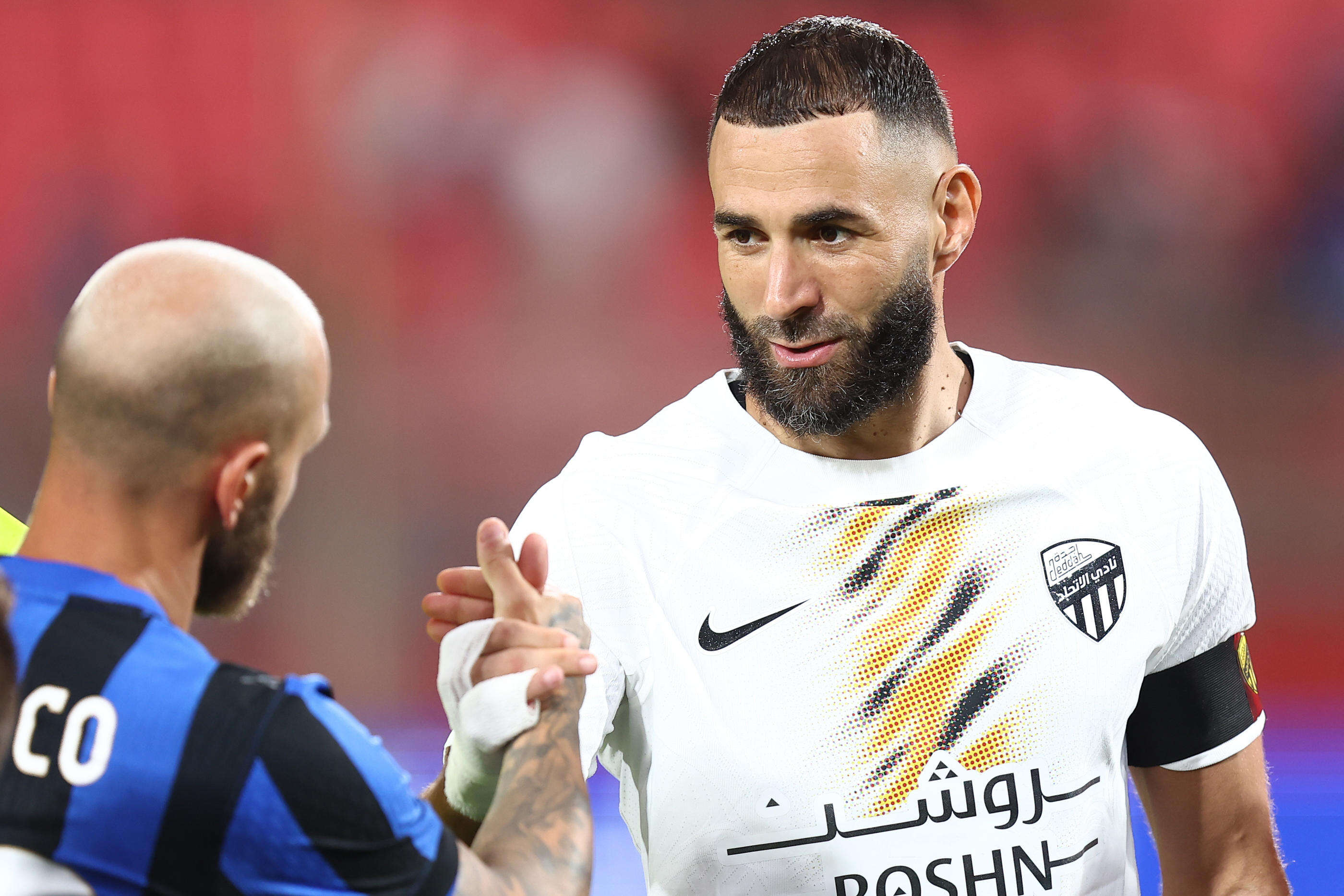 Arabie saoudite : grâce à un triplé de Karim Benzema, l’équipe de Laurent Blanc cartonne