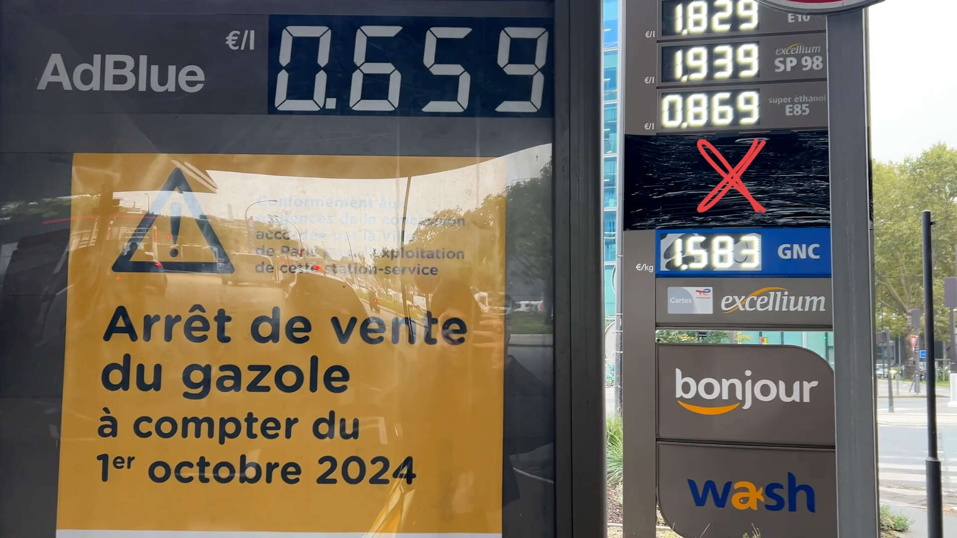 VIDÉO. Paris : l’interdiction du diesel dans ces quatre stations-service affole les conducteurs