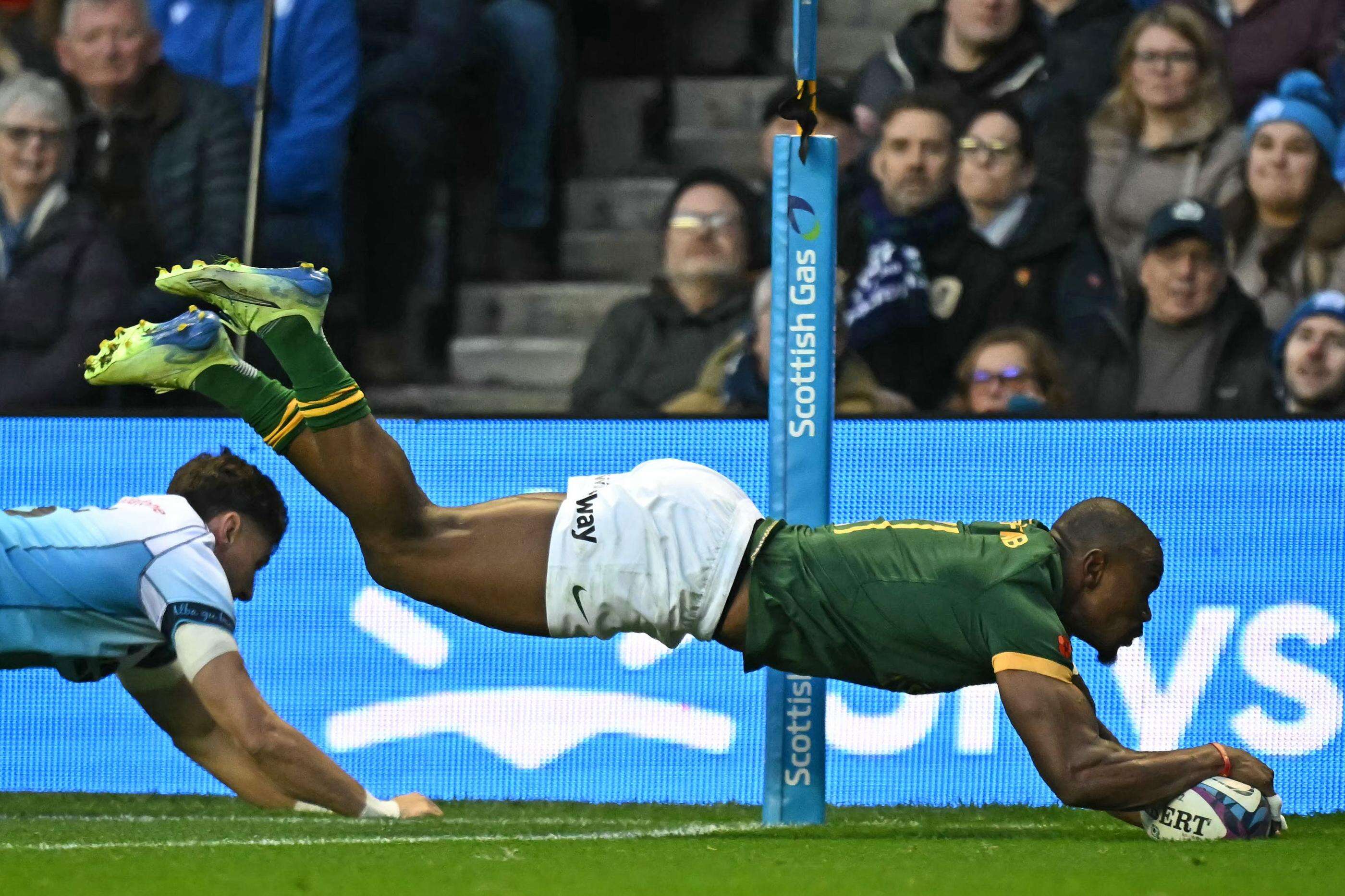 Écosse-Afrique du Sud (15-32) : surpuissants, les Springboks remportent un nouveau gros combat