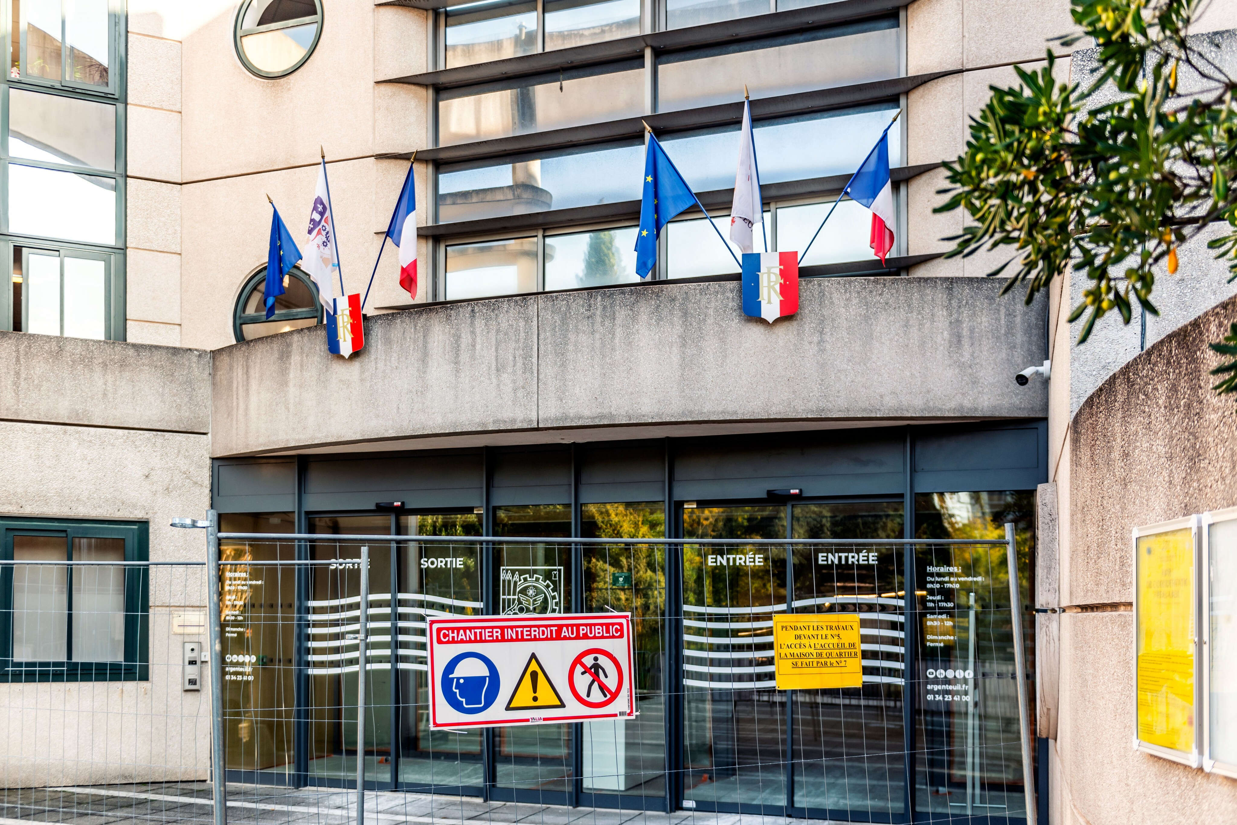 Argenteuil : un million d’euros de travaux pour améliorer l’accueil du public à l’hôtel de ville