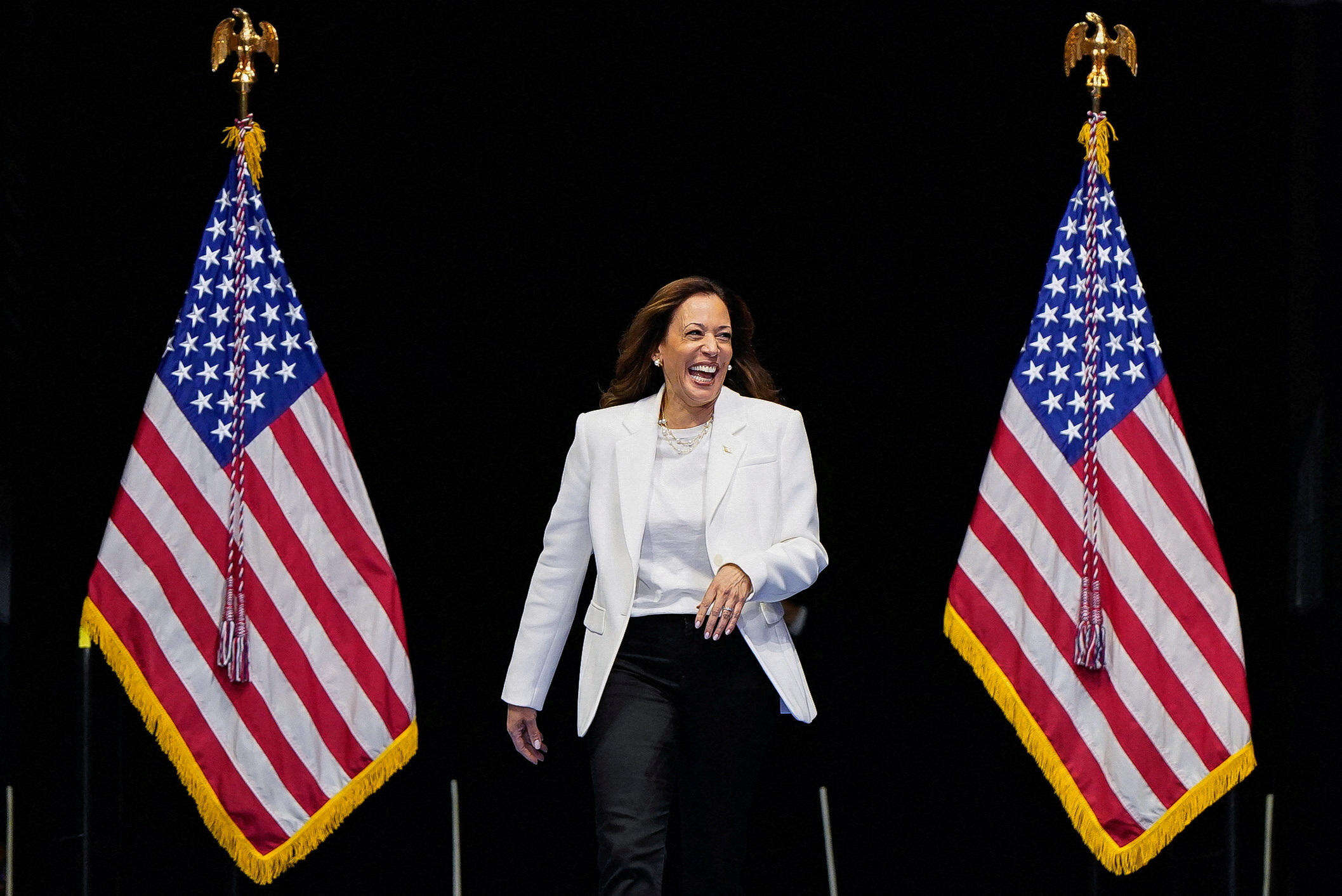 Présidentielle américaine : Trump, immigration, Israël… ce qu’il faut retenir de la première interview de Kamala Harris