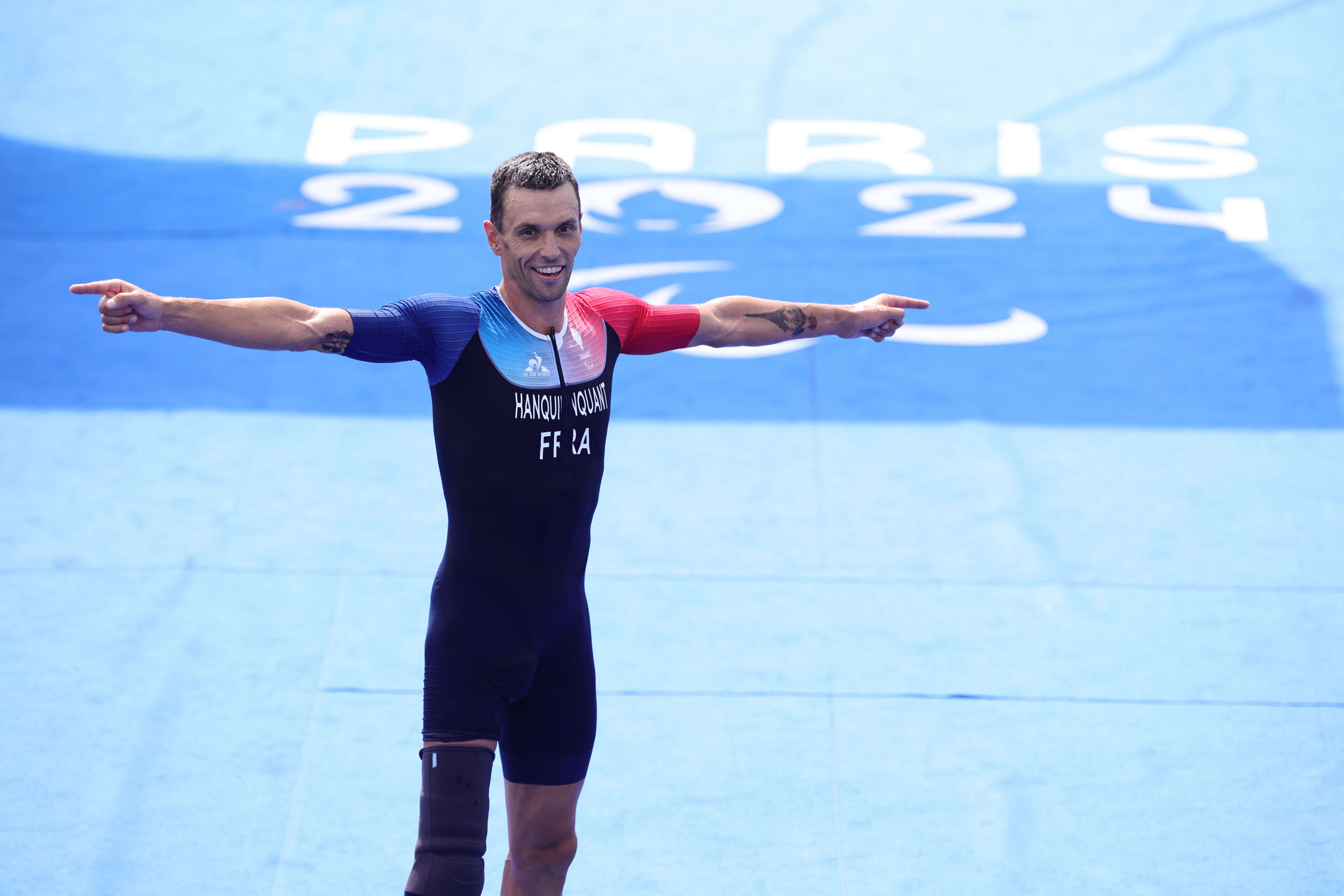 Para-triathlon : Hanquinquant et Ribstein champions d’Europe après leur médaille d’or de Paris 2024