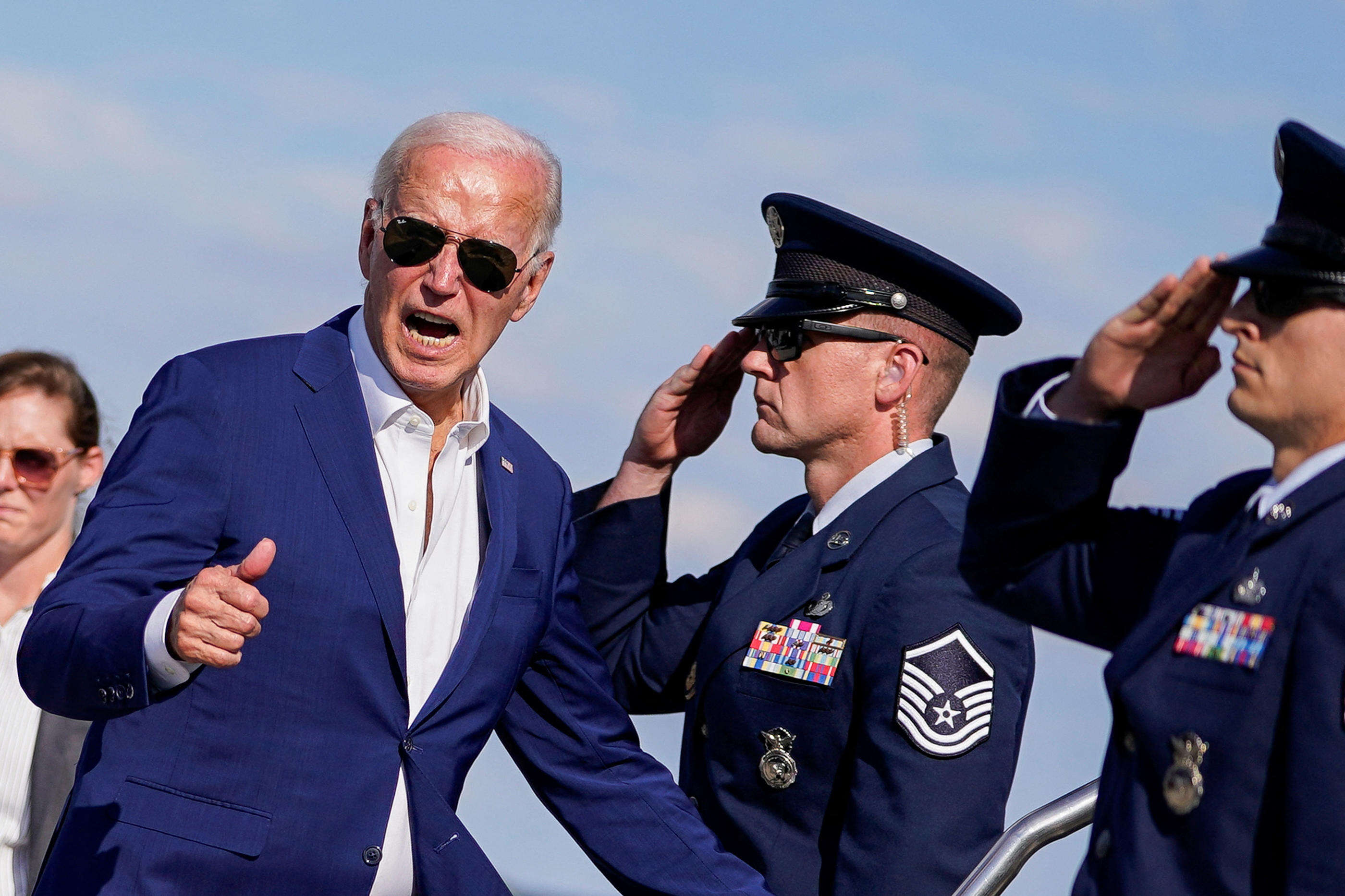 États-Unis : « La France a rejeté l’extrémisme, les démocrates (américains) le rejetteront aussi », veut croire Joe Biden