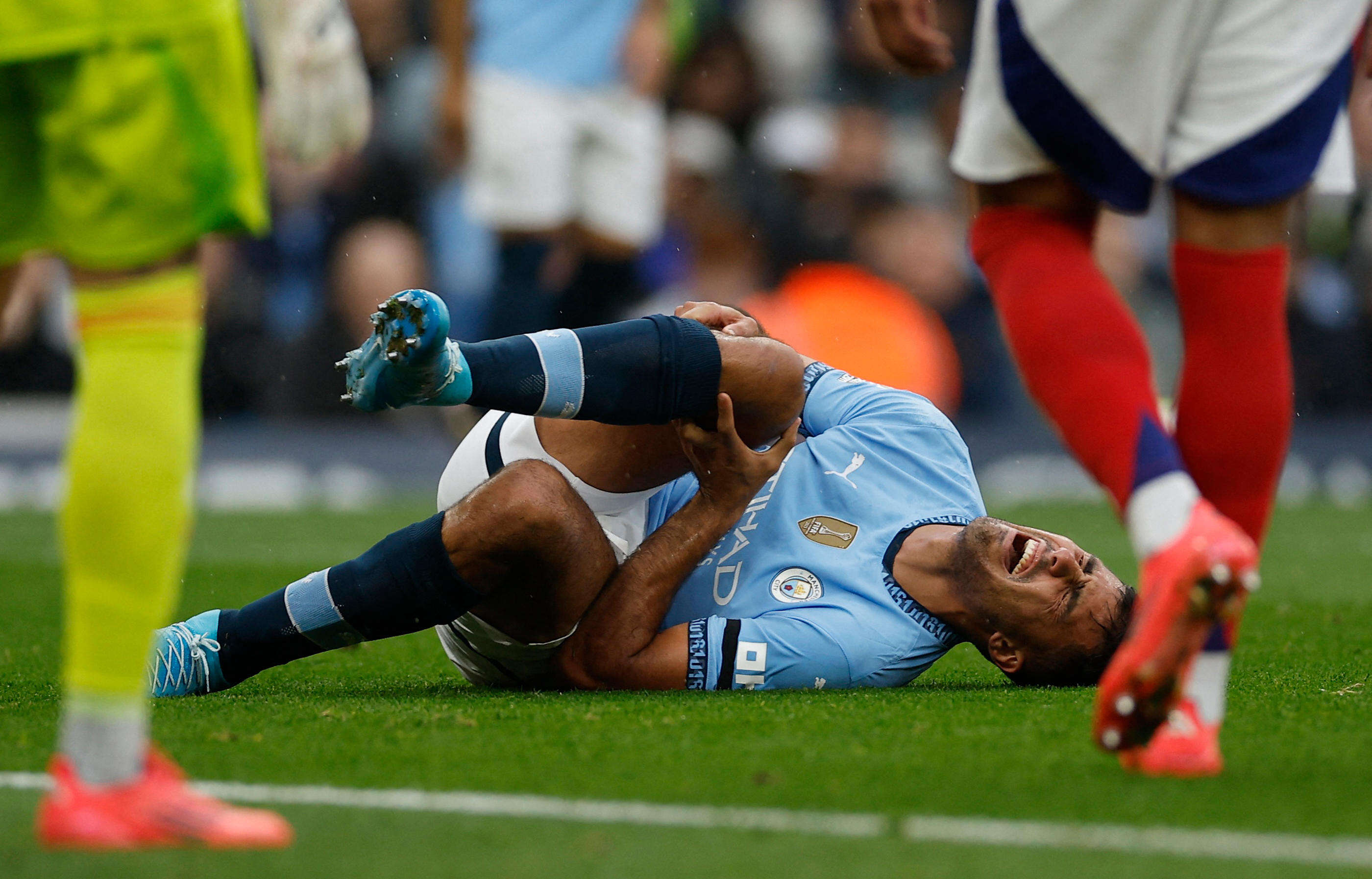 Football : rupture du ligament croisé du genou droit pour Rodri, sa saison avec Manchester City compromise