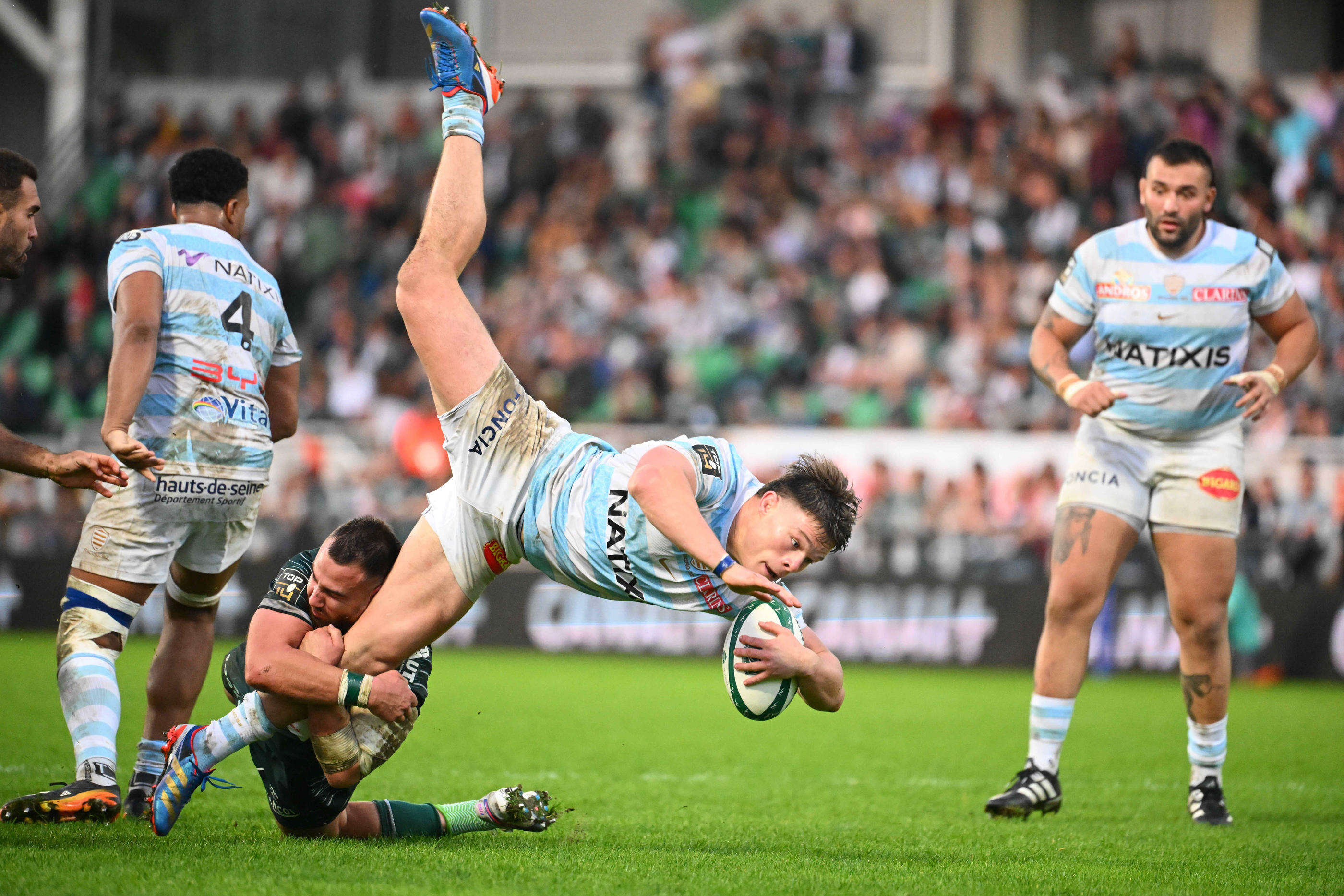 Pau-Racing 92 (23-33) : le résumé du beau sursaut des Franciliens pour se sortir du piège palois