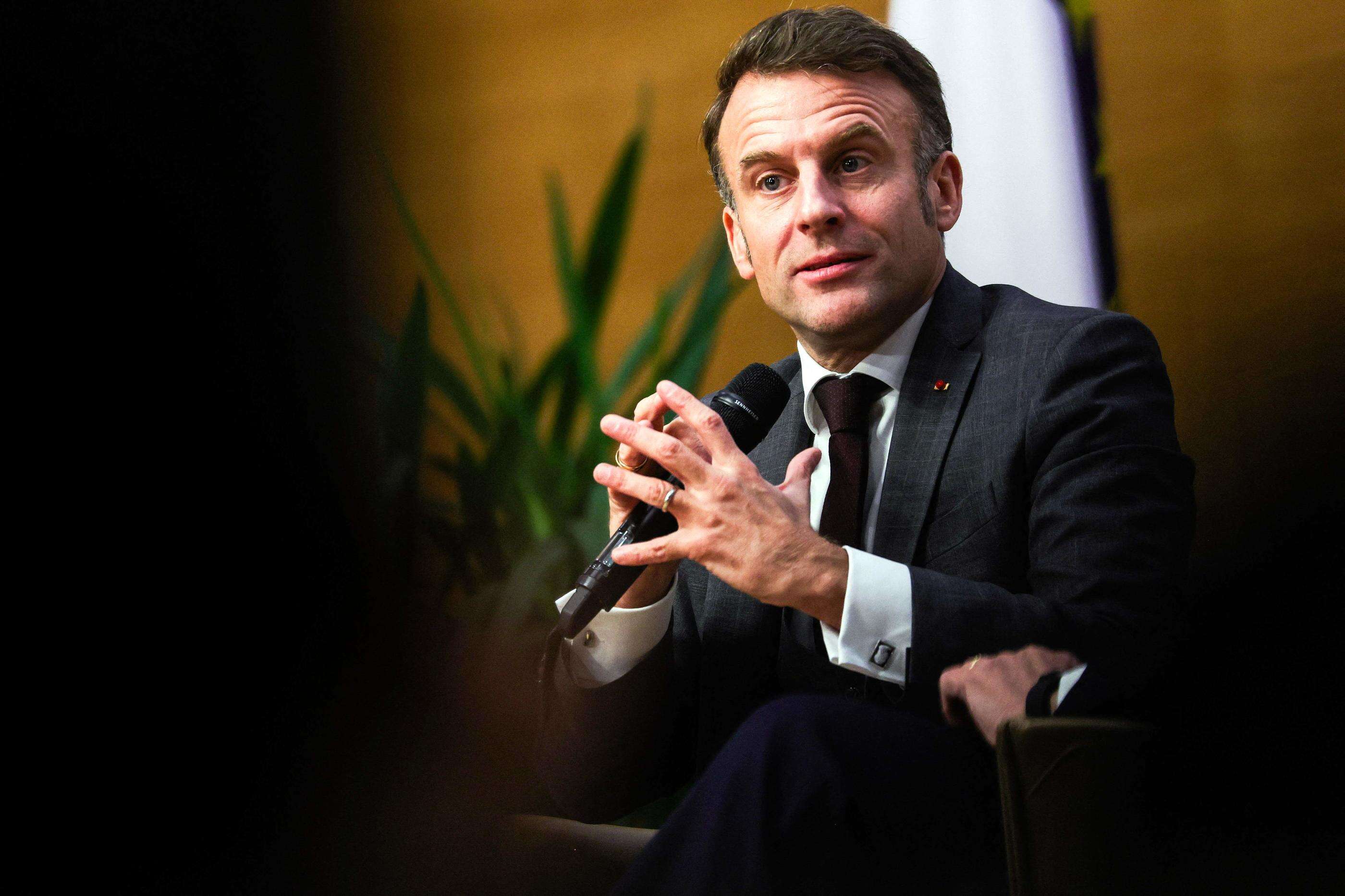 France-Israël : « Nous ne céderons rien à l’antisémitisme », assure Macron à quelques heures du match