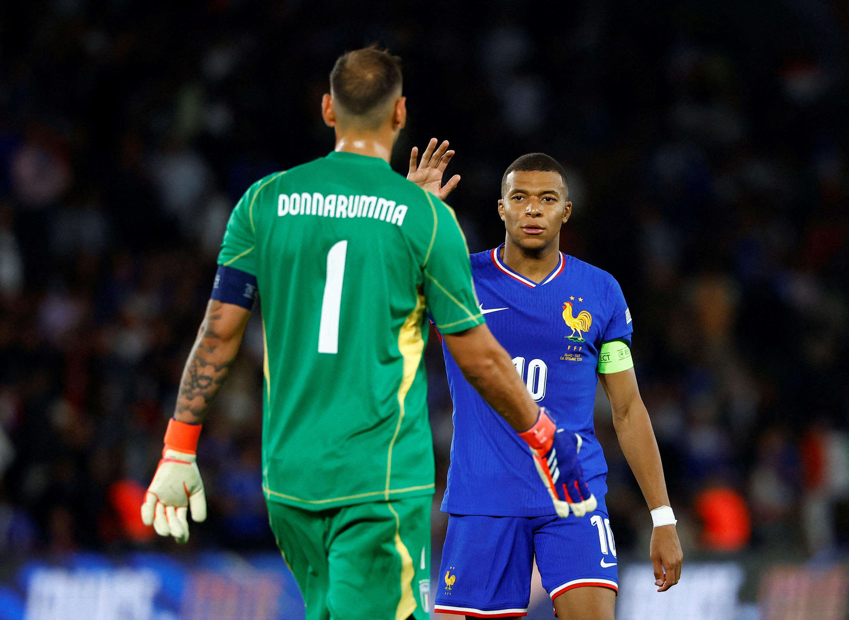 Italie-France : « Il nous aurait causé bien des ennuis », Donnarumma se félicite de l’absence de Mbappé