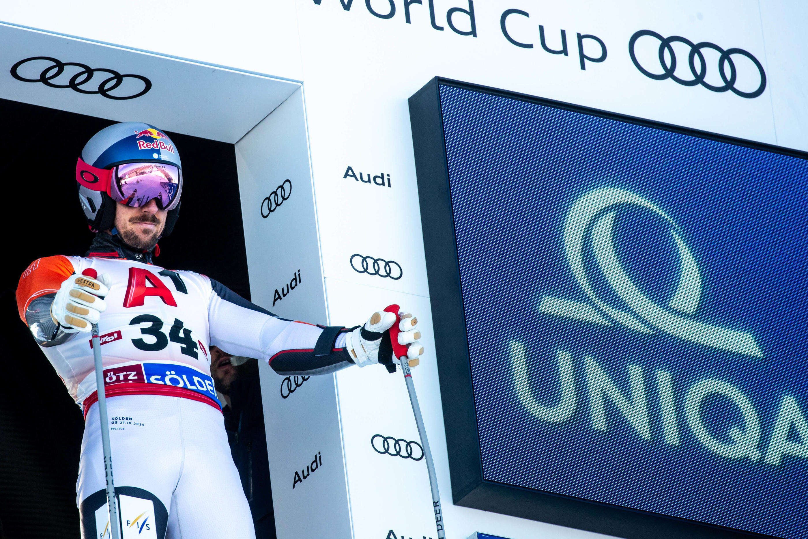 Ski alpin : Marcel Hirscher 23e du slalom géant de Sölden pour son grand retour, Steen Olsen victorieux