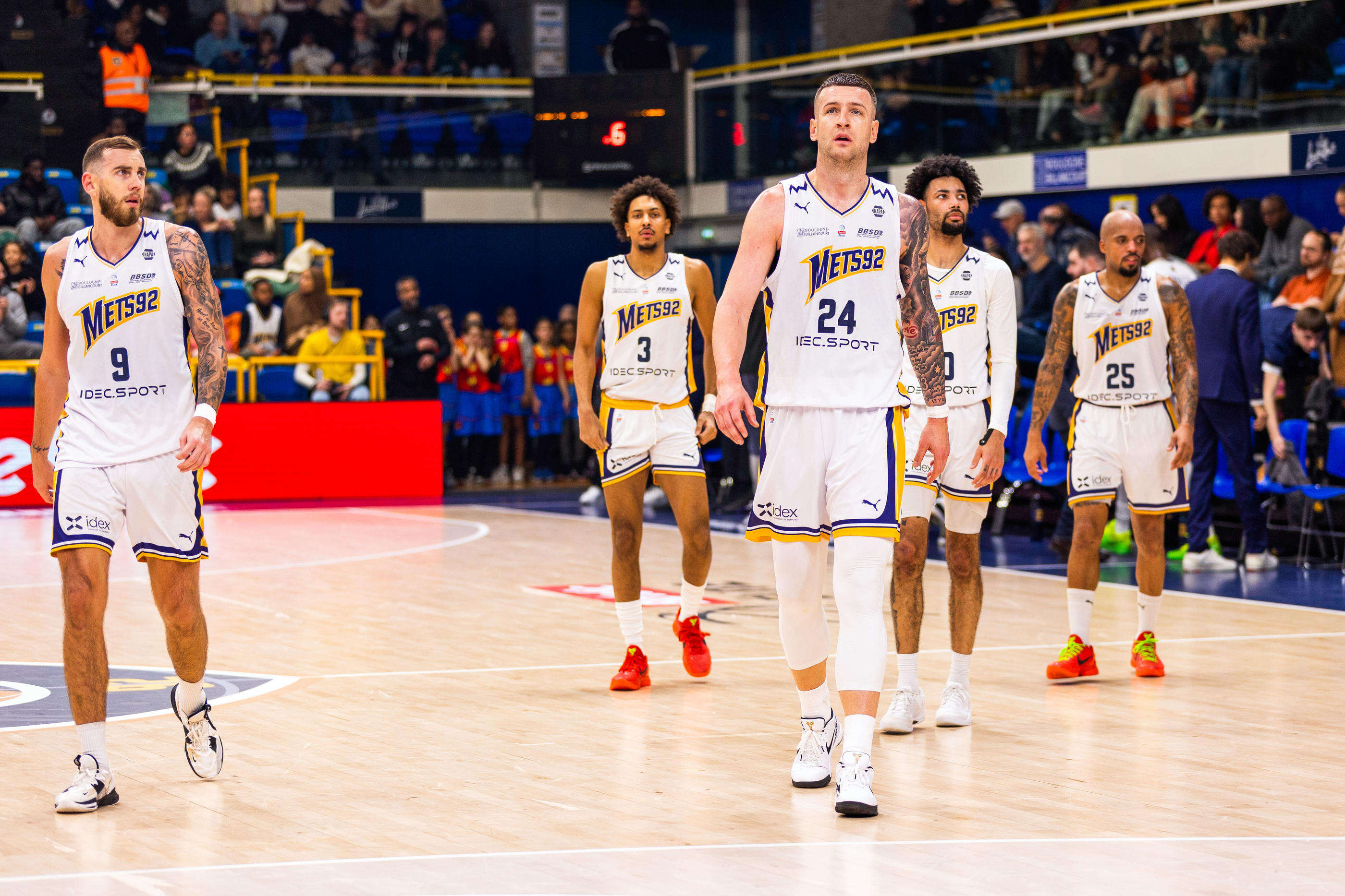 Basket : les Metropolitans 92 peuvent être relégués en Pro B dès ce week-end