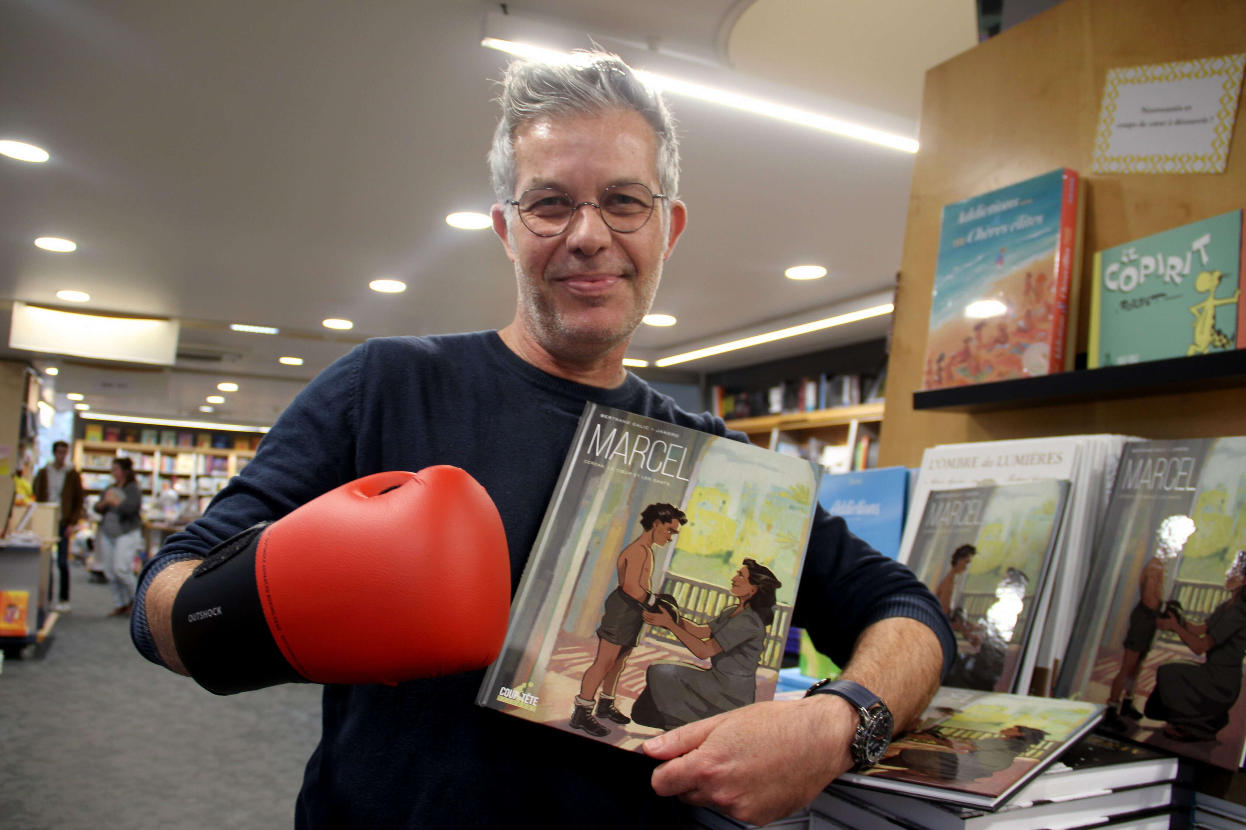 « Marcel Cerdan c’était une icône » : une BD sur le boxeur vient de sortir signée du Brestois Bertrand Galic