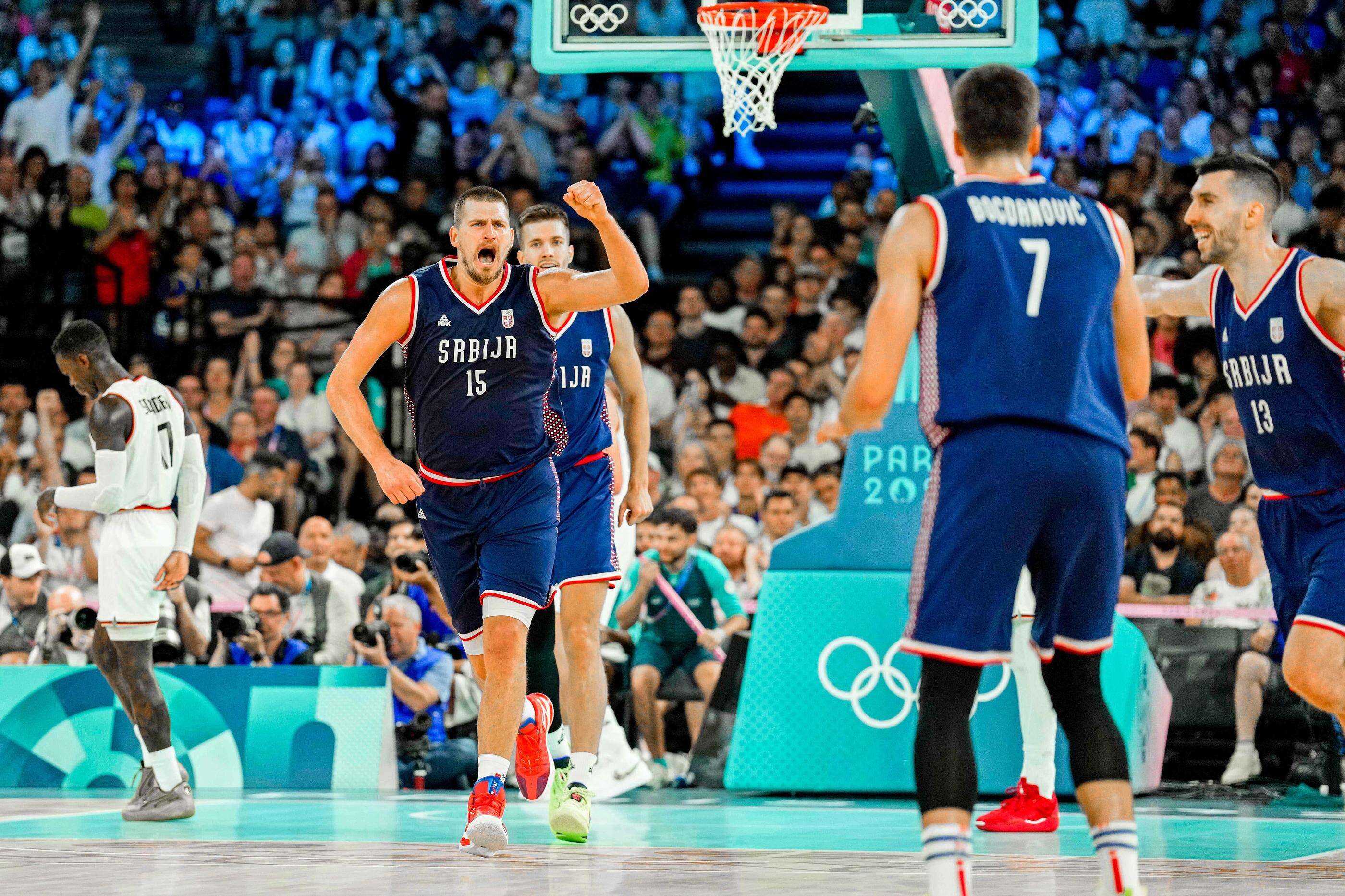 JO Paris 2024, basket : la Serbie en bronze après avoir maîtrisé les champions du monde allemands (93-83)