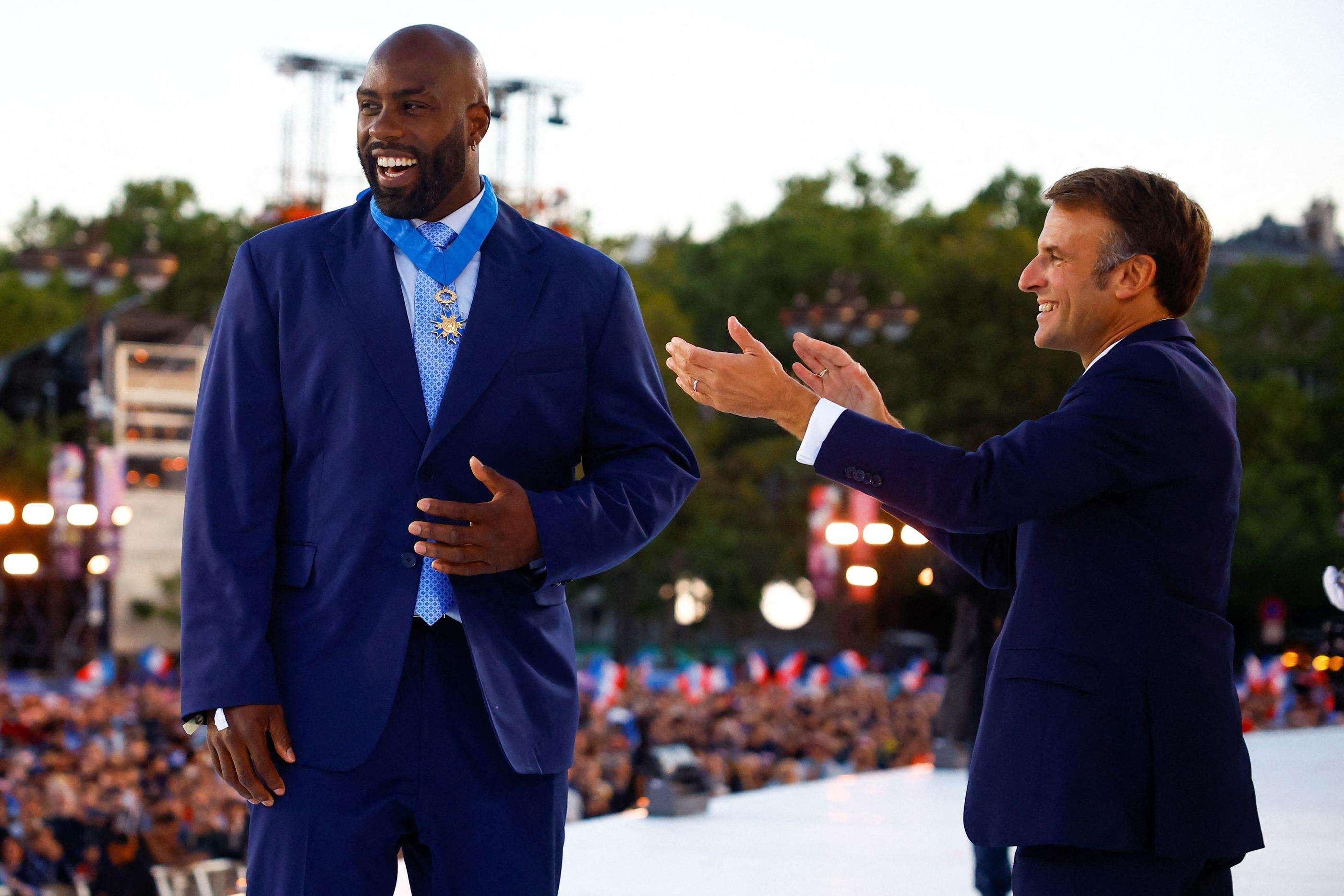 JO Paris 2024 : pourquoi Teddy Riner n’a pas reçu le grade de commandeur de la Légion d’honneur