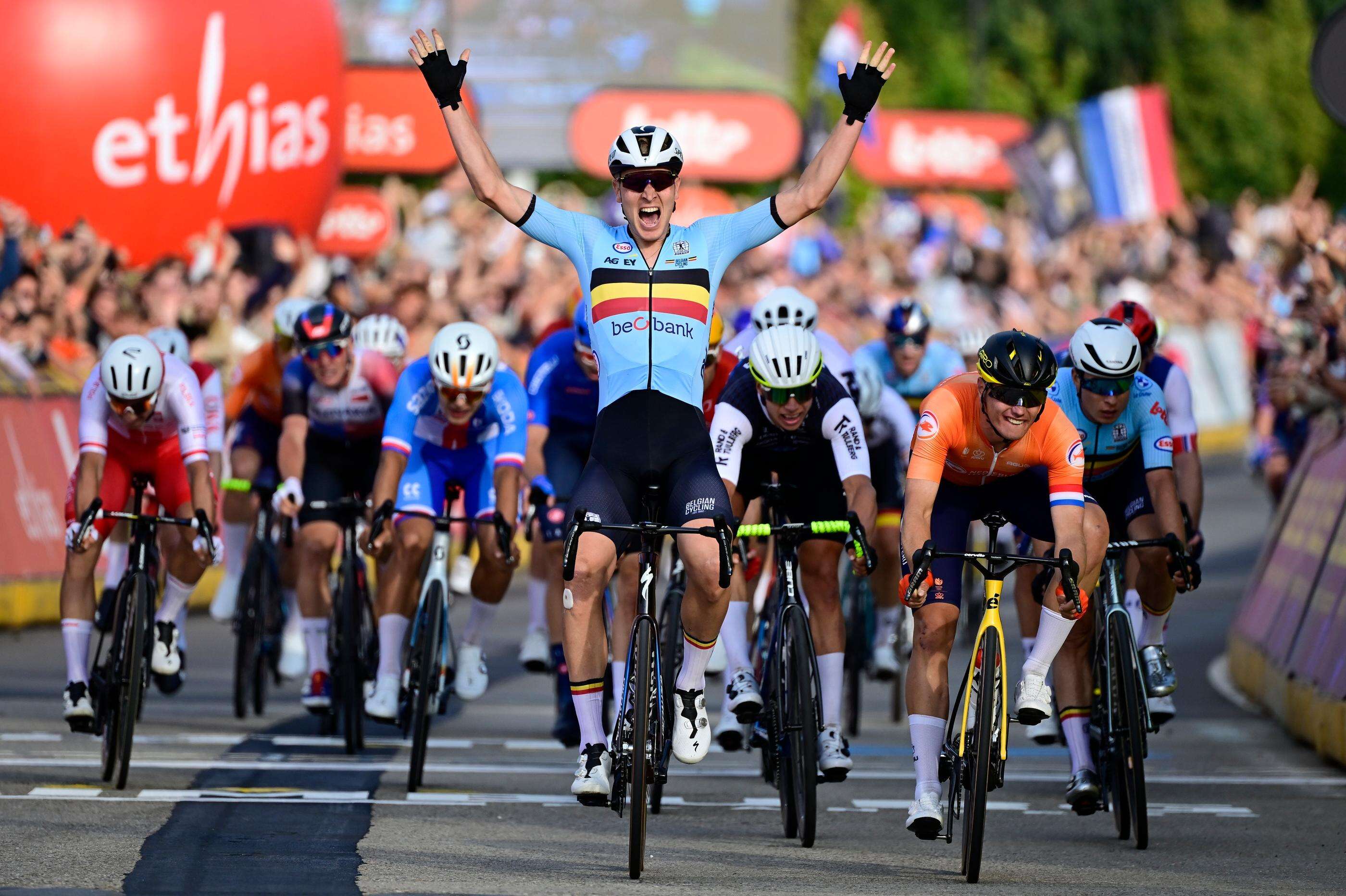 Championnats d’Europe de cyclisme : Merlier le plus fort à domicile, Laporte et les Français en retrait